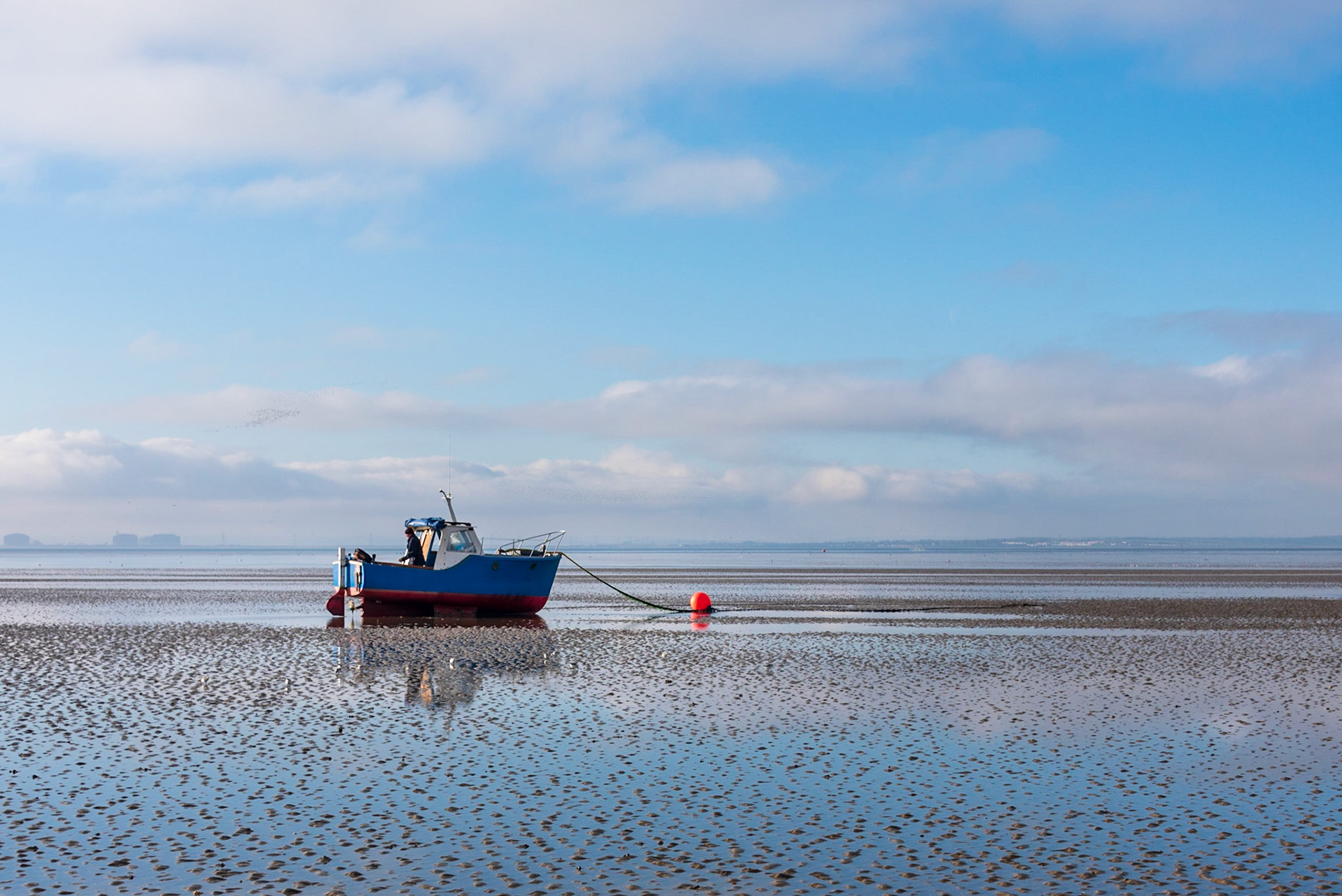 Low tide