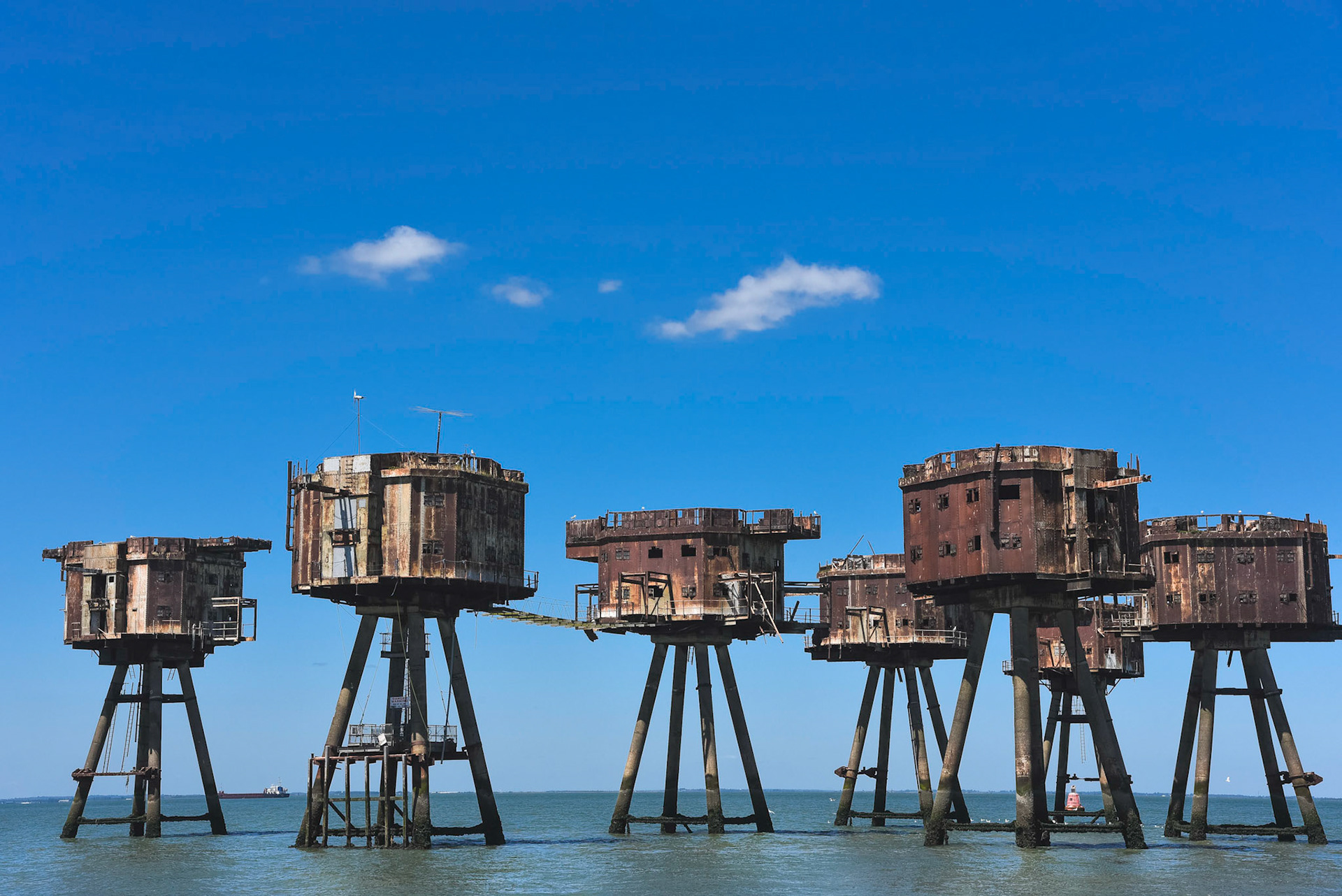 Red Sands Forts, Thames Estuary