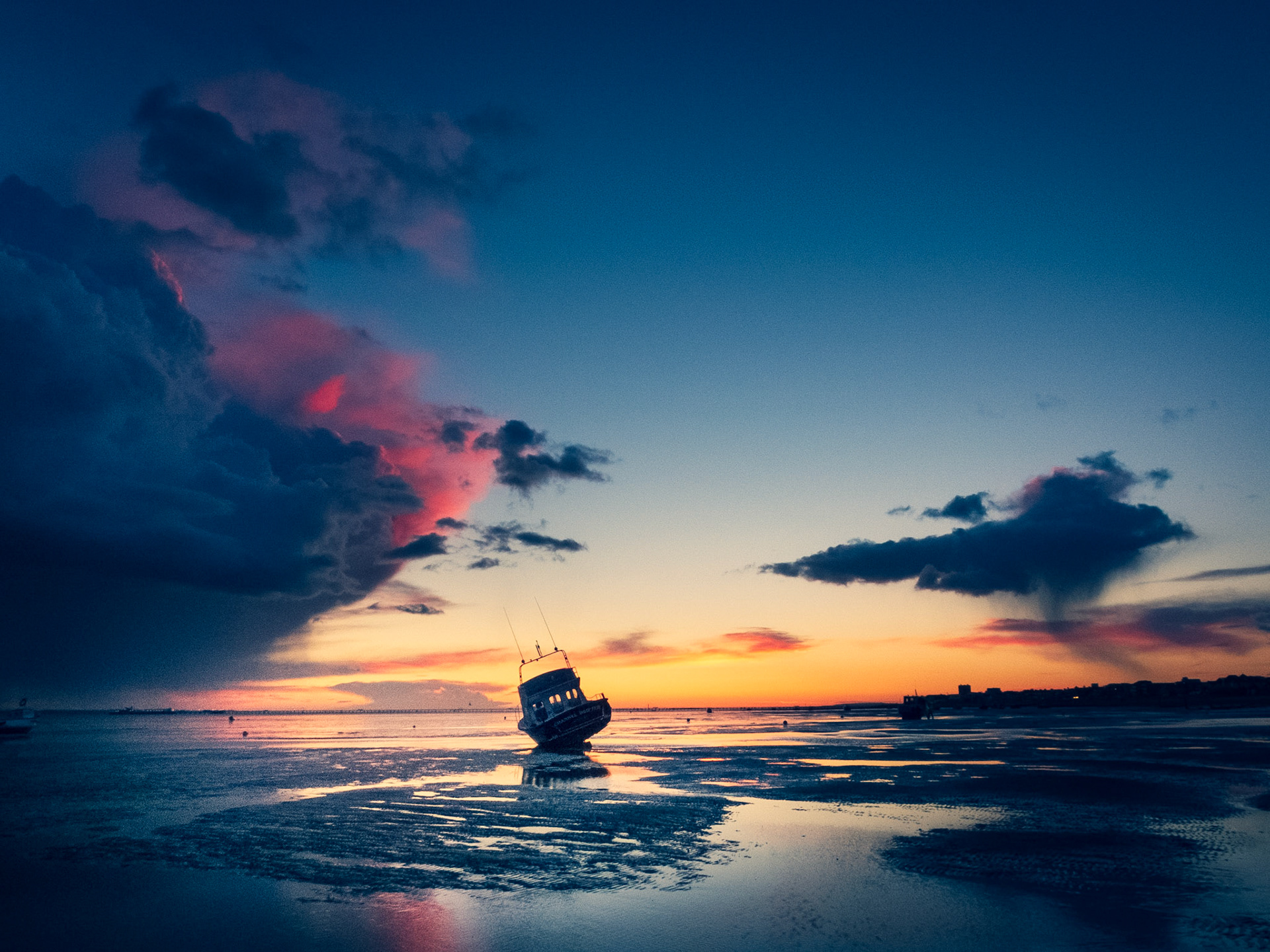 Thames Estuary sunset, Southend-on-Sea