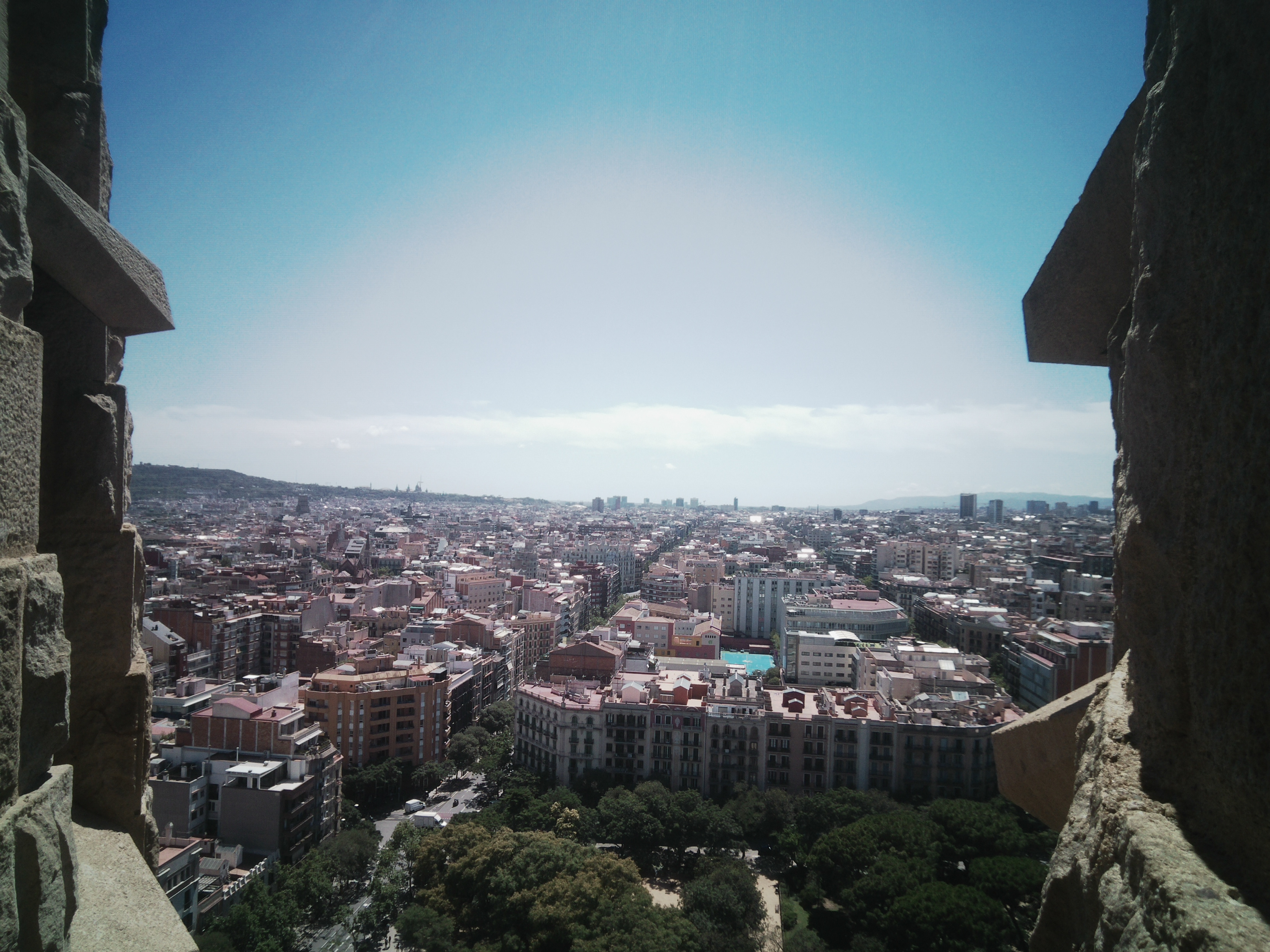 Barcelona, Spain, 2024, Papershoot camera