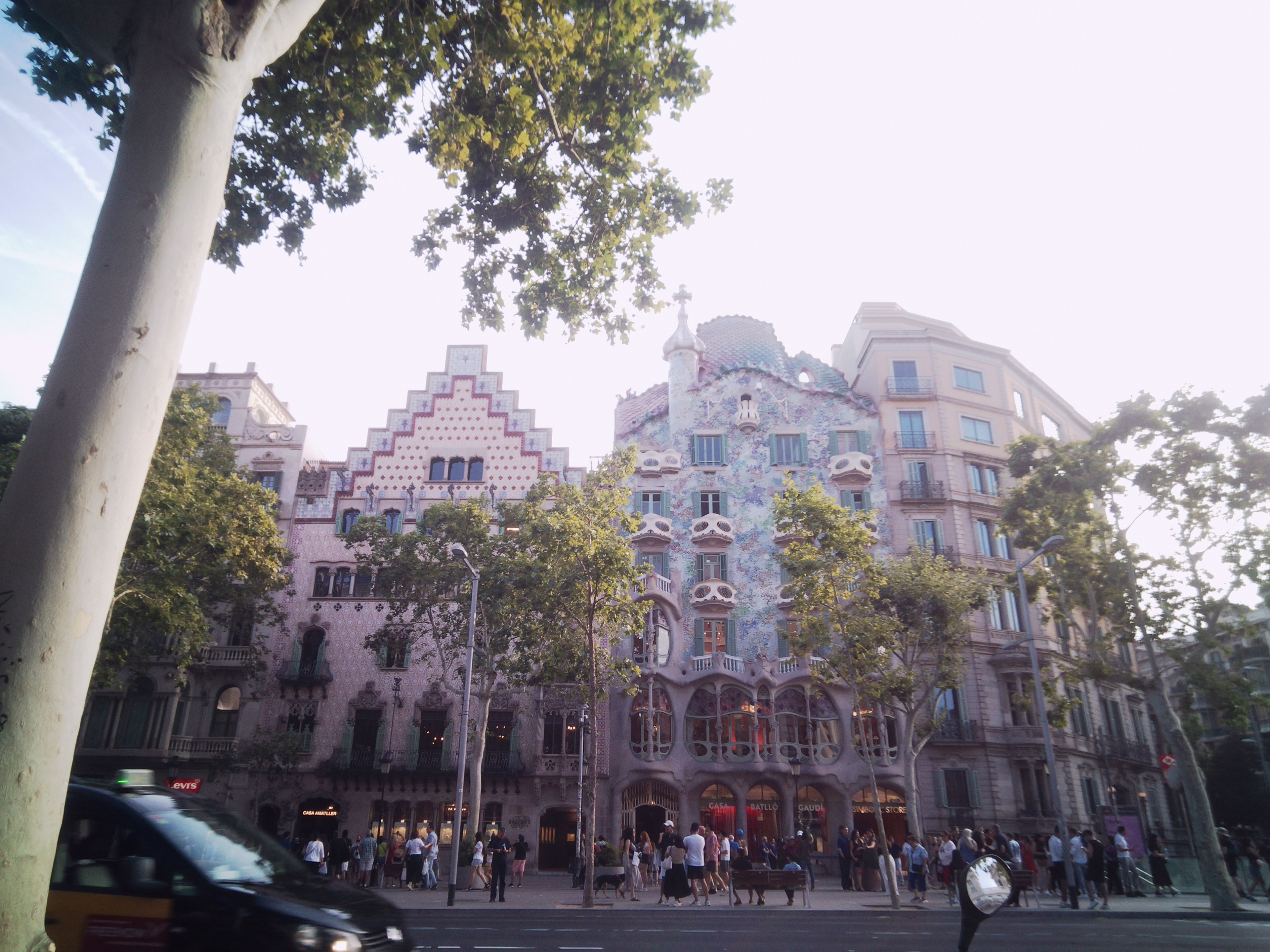 Does Gaudy Come From Gaudi? Barcelona, Spain, 2024, Papershoot camera