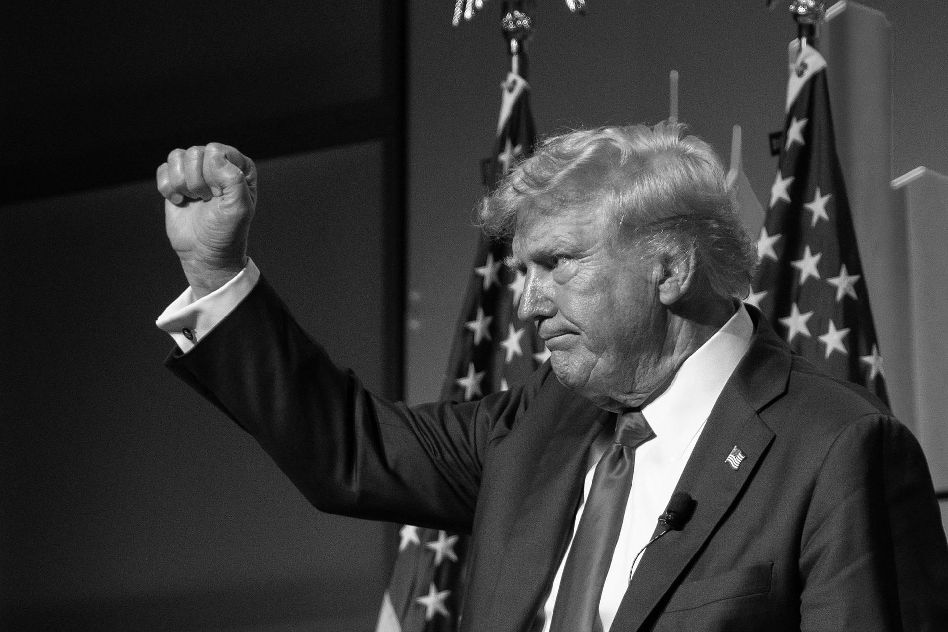 Chicago — Donald J. Trump, the 45th and 47th President of the United States, in Chicago in July, 2024.