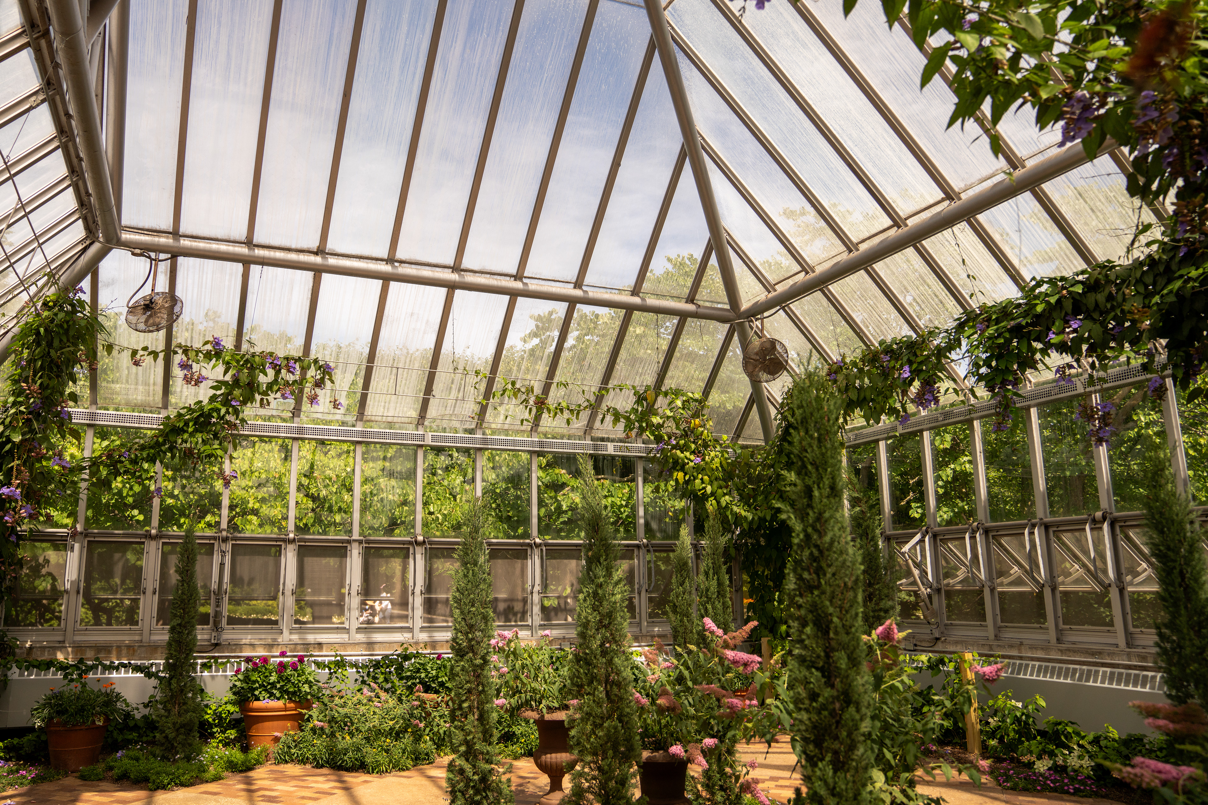 Glencoe, Ill. — Chicago Botanic Garden in June, 2024.