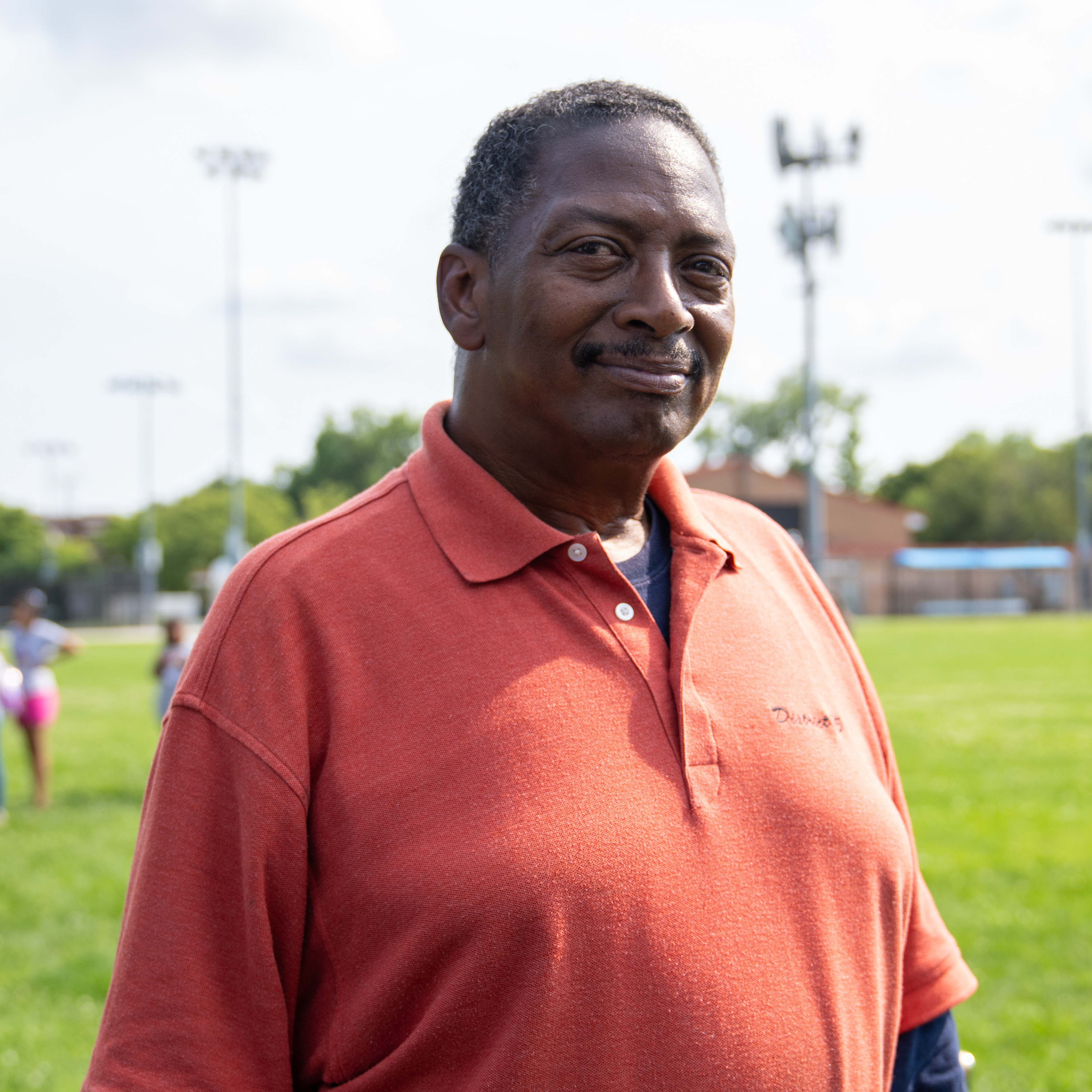 Jerome Summers stands for a portrait in Evanston, Ill. Summers was one of the first students bused out of Evanston after the old, and segregated, Foster School closed to the public in 1967. He fought for decades for a new school to be built in the 5th Ward near the old school, something that nearly 60 years later, is finally going to happen. July 15, 2024.