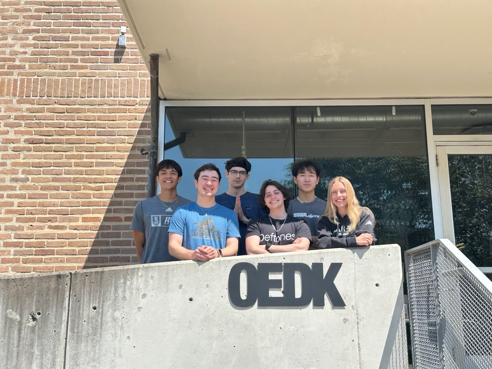 Group photo of the engineering team