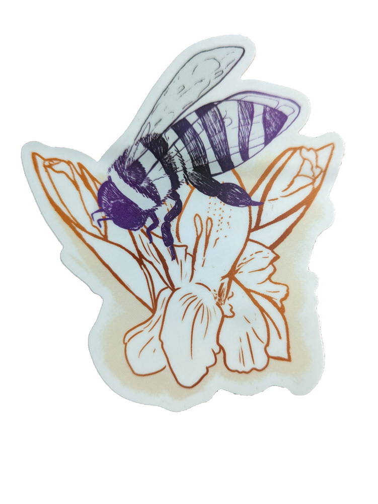 Big Bee Lover Sticker