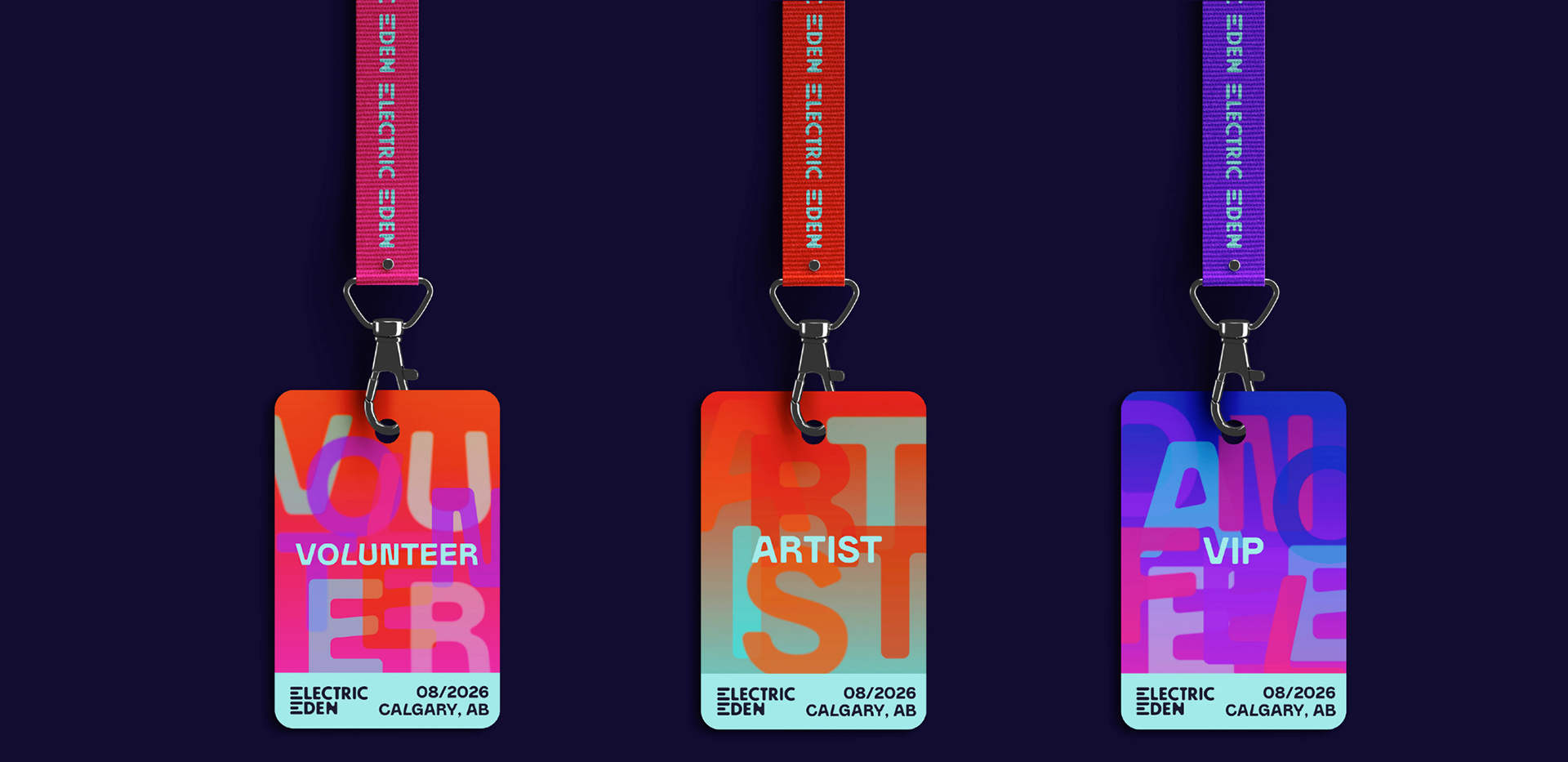 Volunteer, Artist & VIP passes