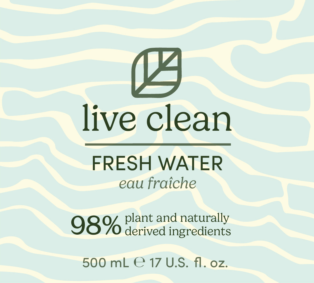Fresh Water Soap Label