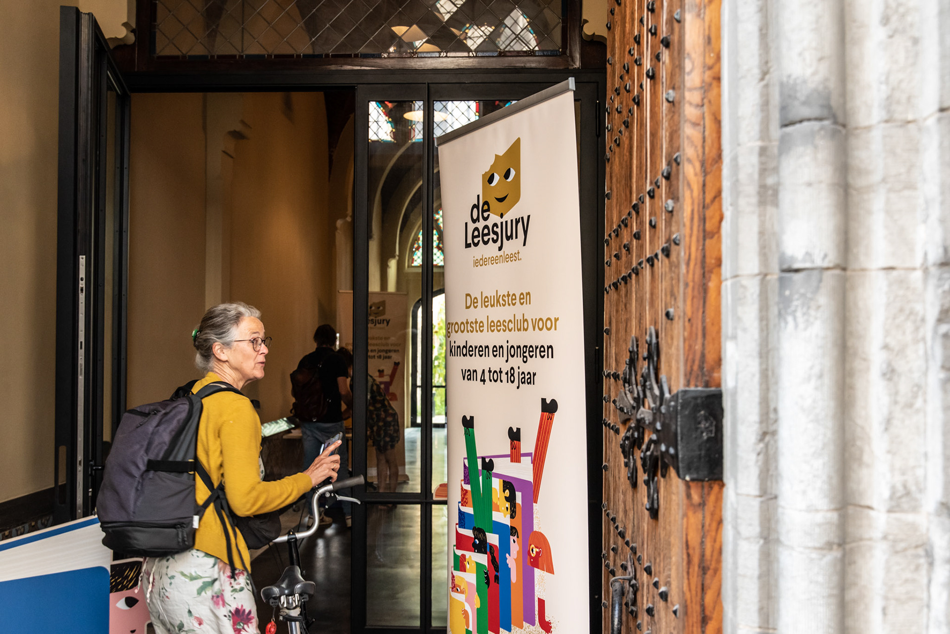 voor iedereen leest (c) simon bequoye