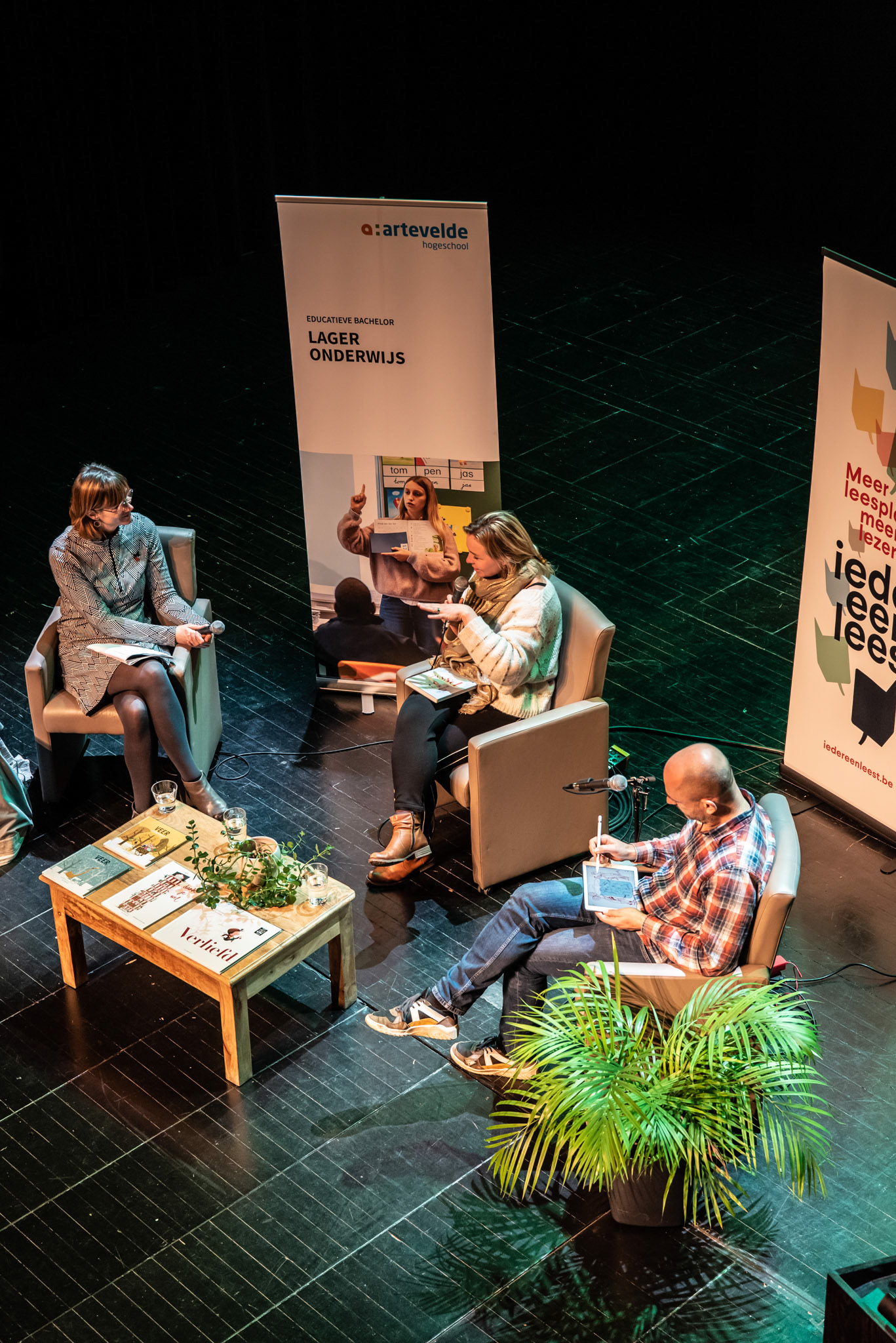 Voor Arteveldehogeschool en Iedereen Leest vzw (c) Simon Bequoye