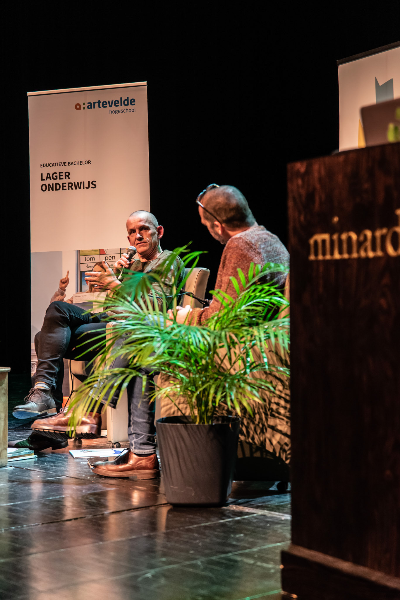 Voor Arteveldehogeschool en Iedereen Leest vzw (c) Simon Bequoye