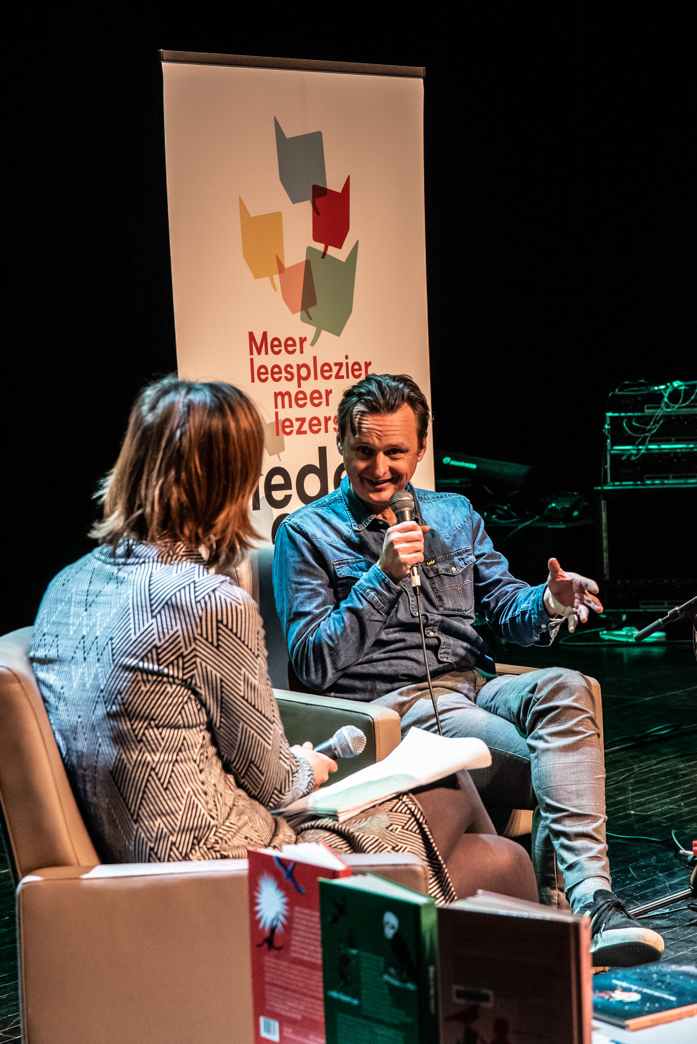 Voor Arteveldehogeschool en Iedereen Leest vzw (c) Simon Bequoye