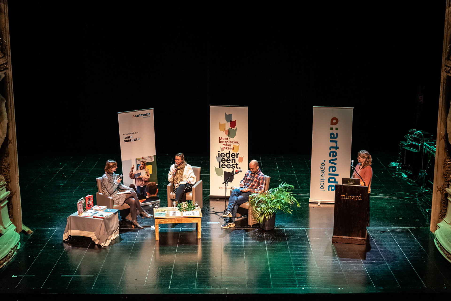 Voor Arteveldehogeschool en Iedereen Leest vzw (c) Simon Bequoye
