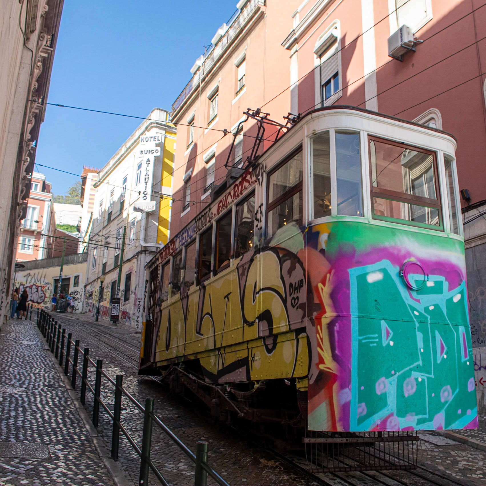 When in the City of Hills, best keep a tram in mind.