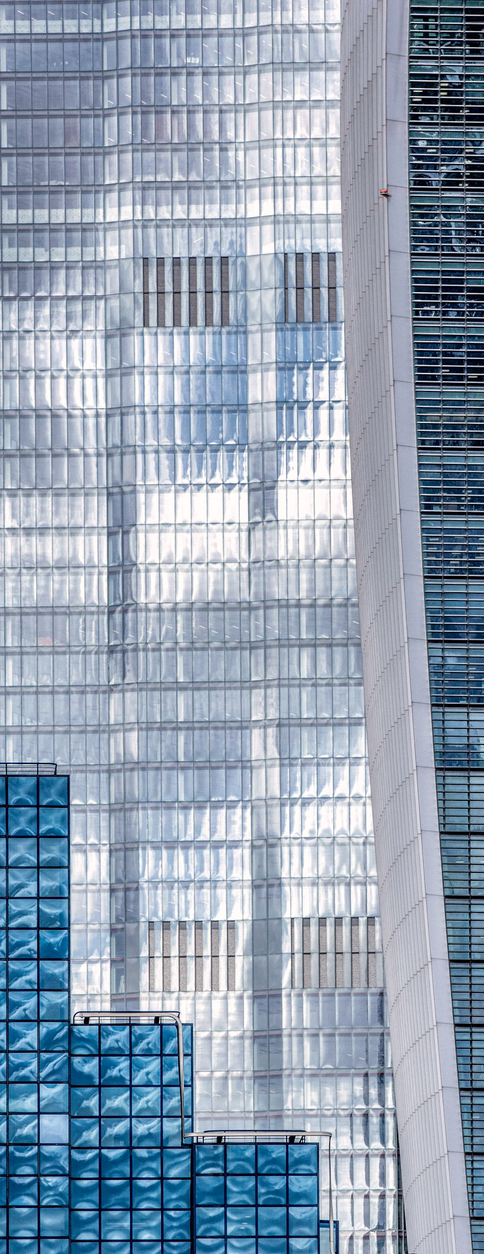 A blend of several buildings in London