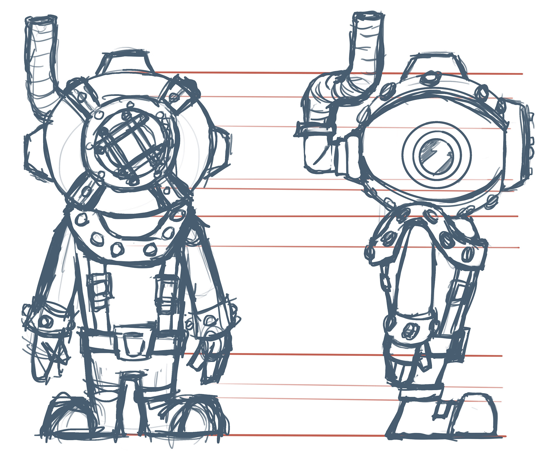Deep Sea Diver Toy Design