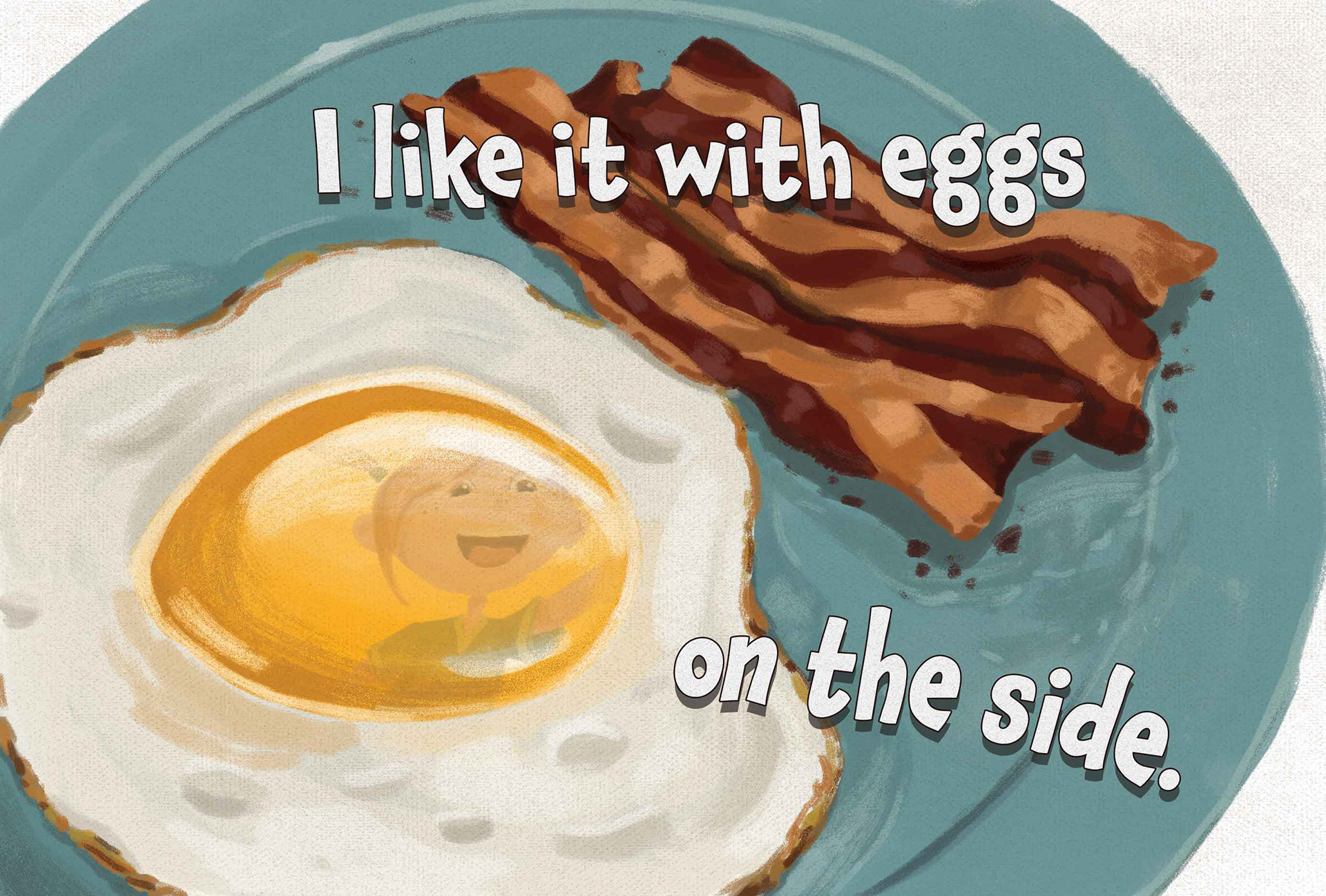 "Bacon Book" Children's Illustration