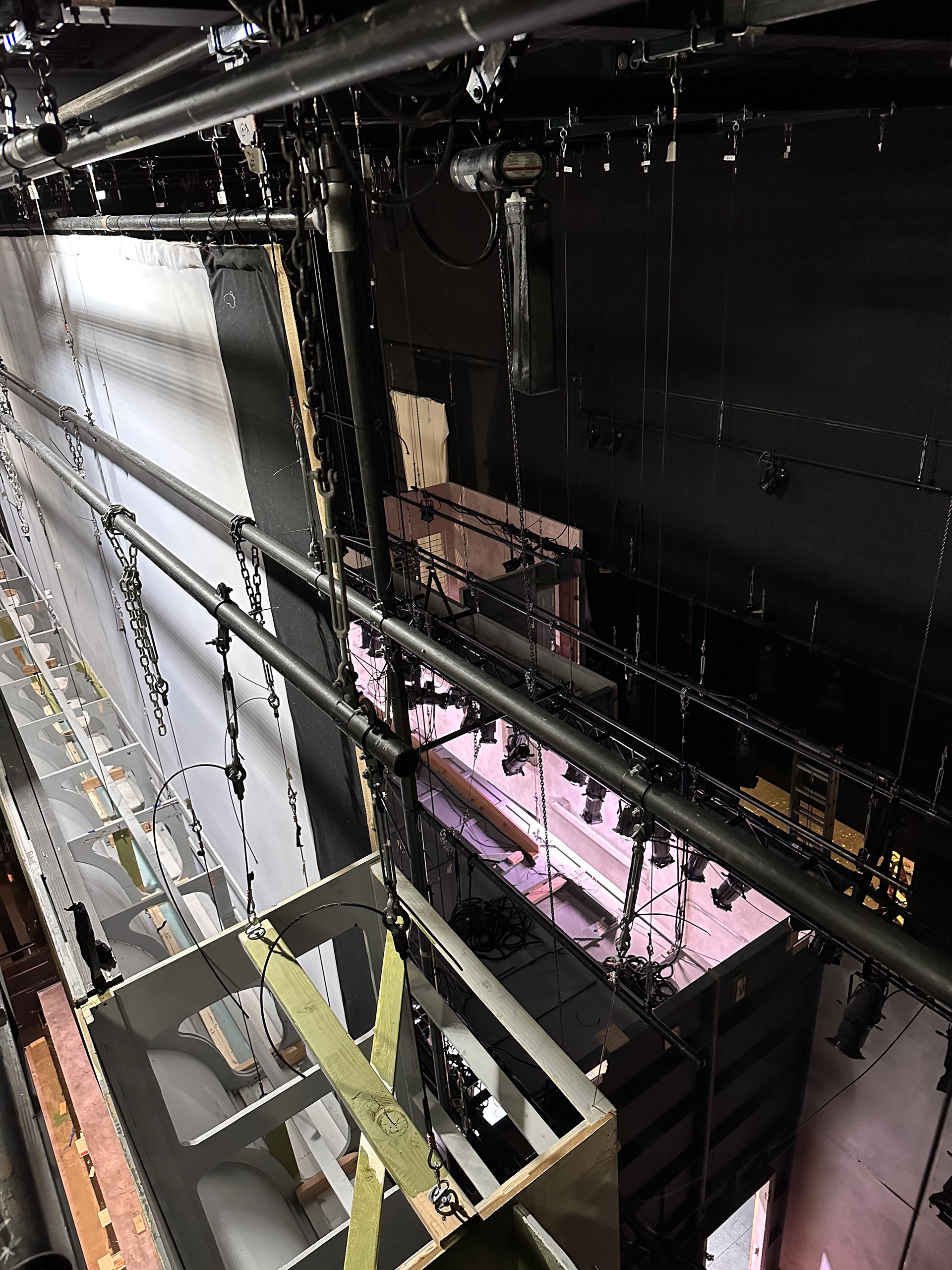 Rigging for PUBLIC OBSCENITIES