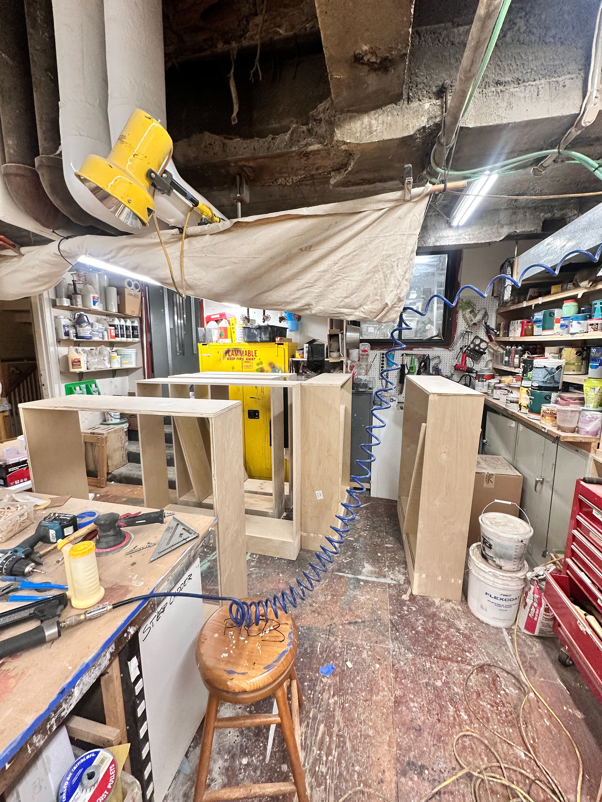 Bookshelves for EUREKA DAY