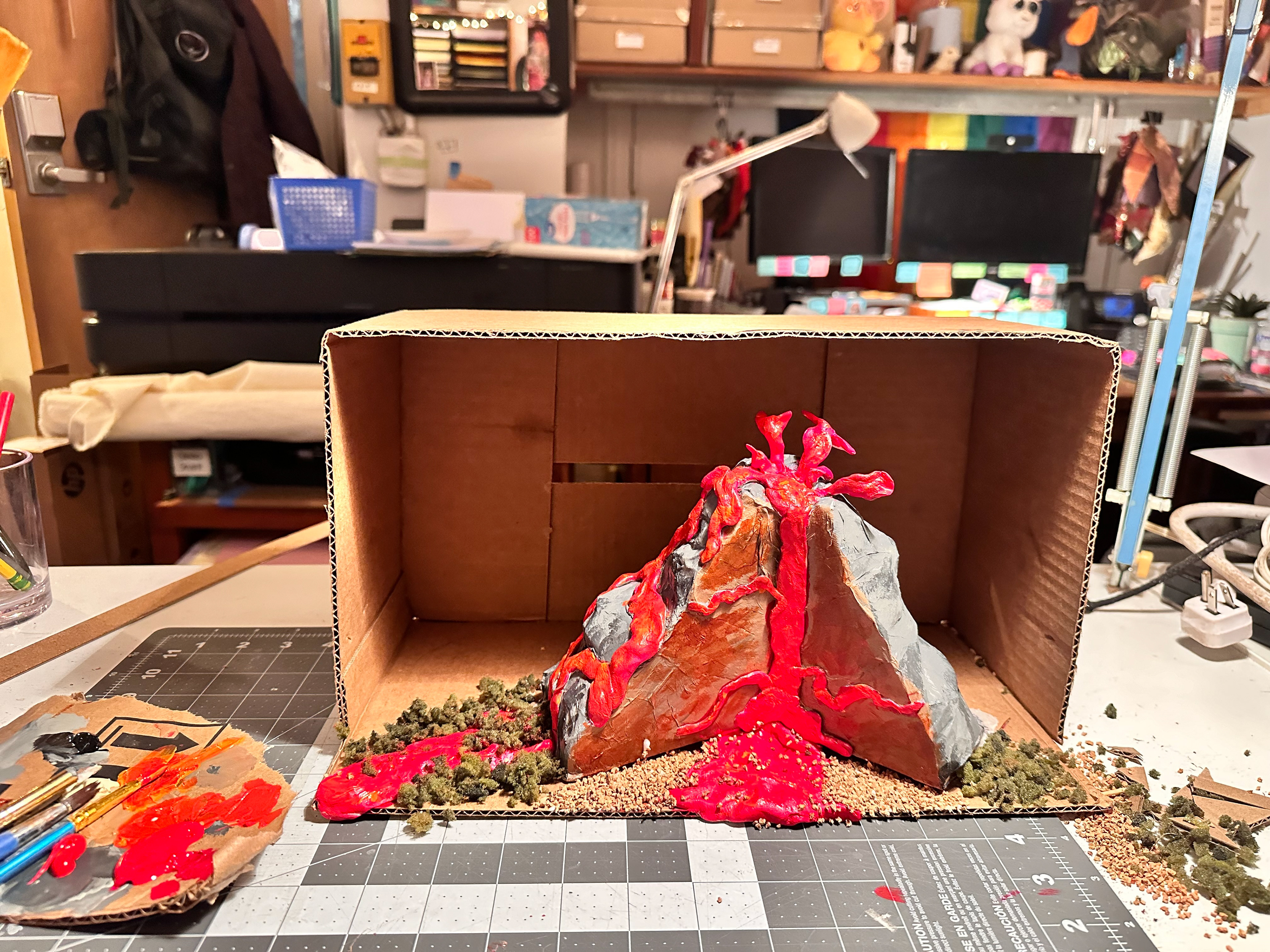 Arts and crafts for EUREKA DAY