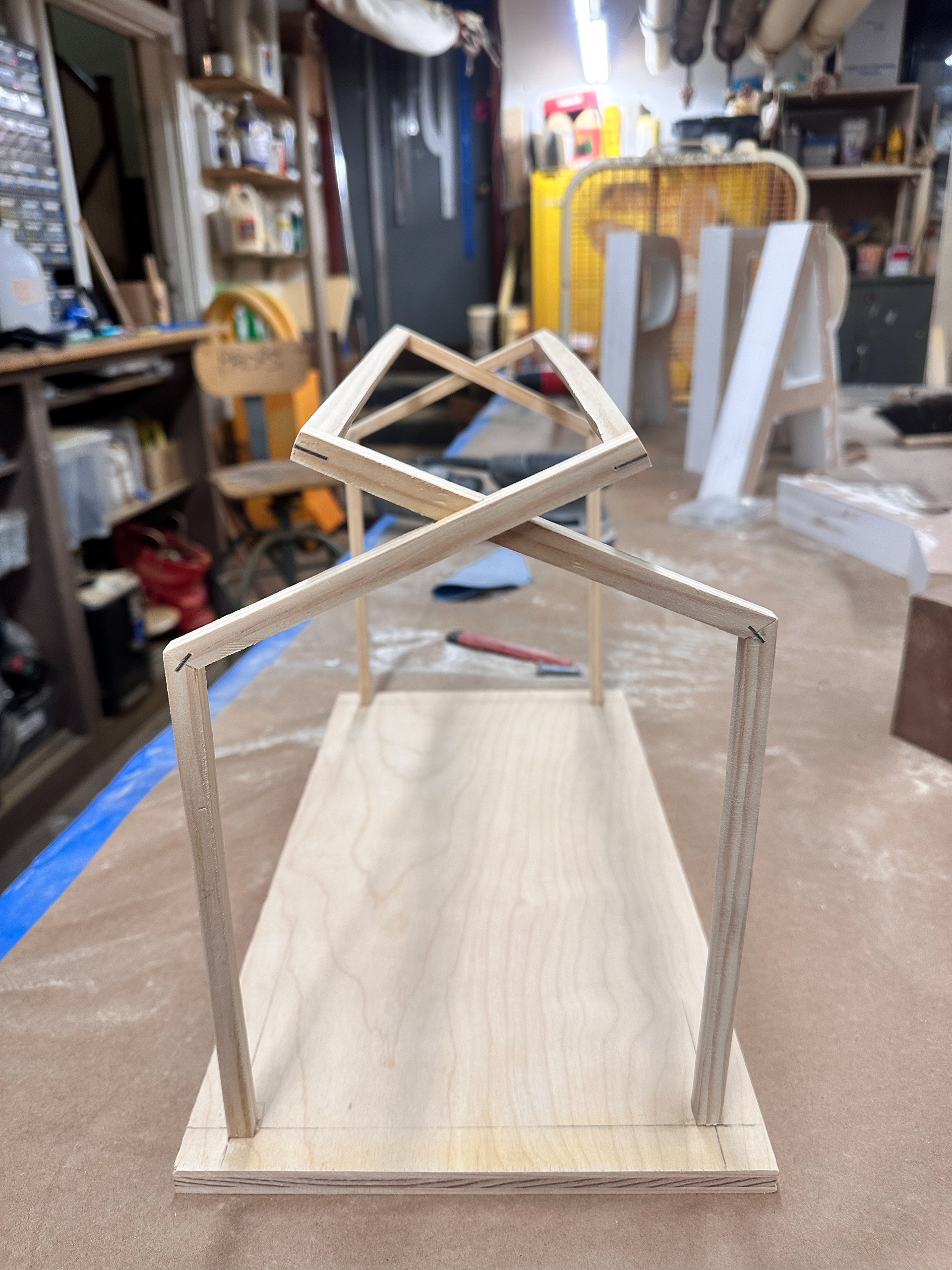 Headphone rack for EUREKA DAY