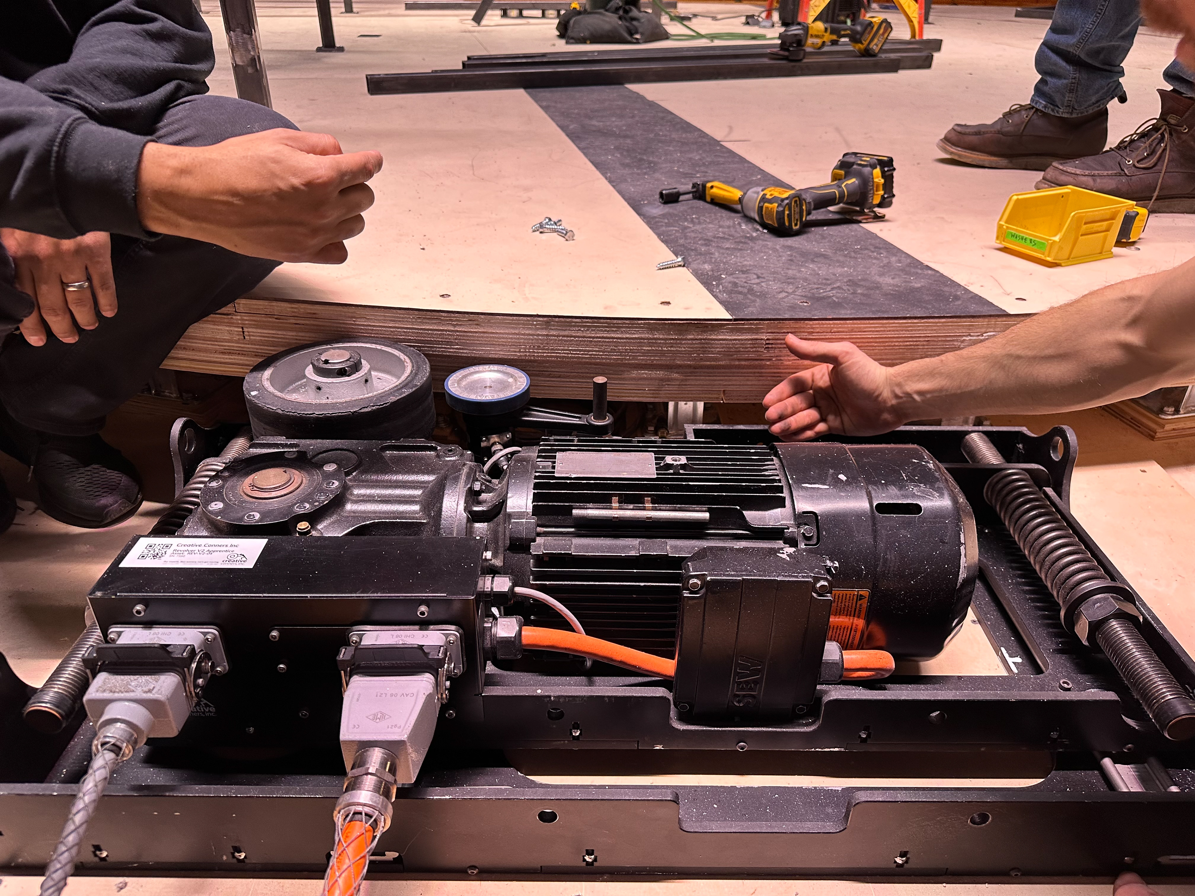 Motor adjustments for TITANIC turntable