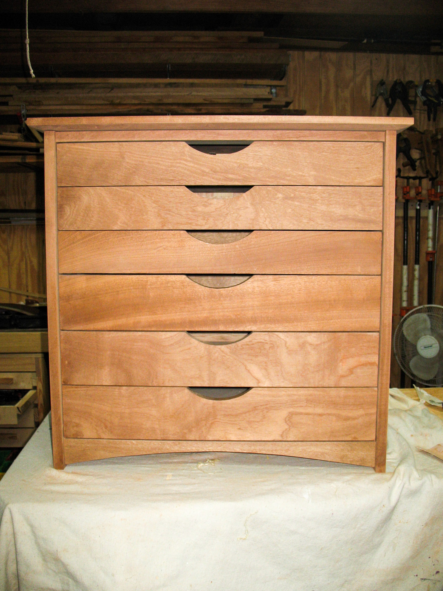 The finished chest