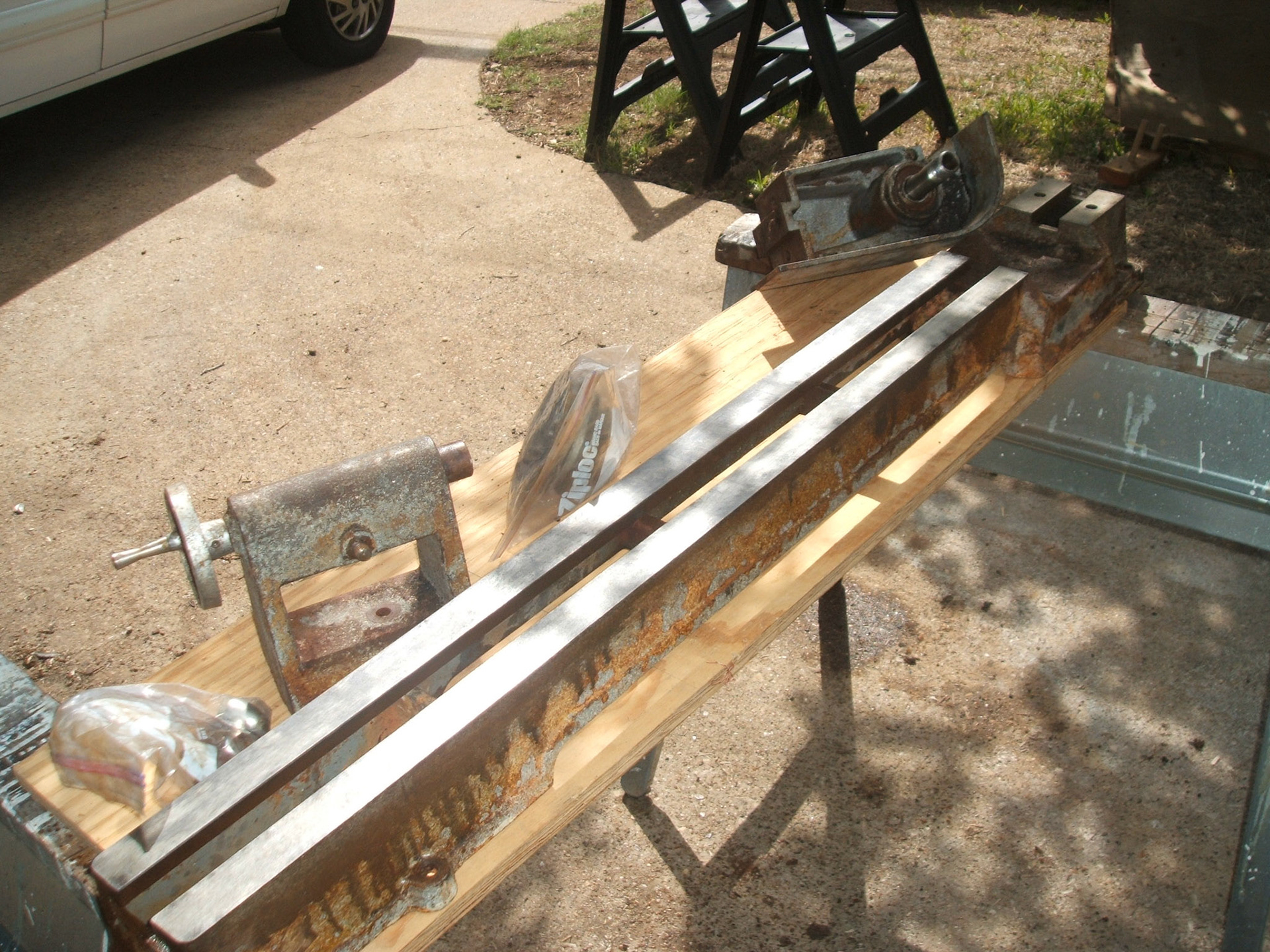 The beginning of the restoration