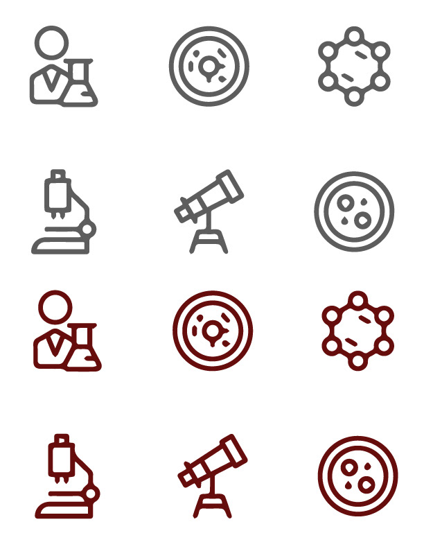 Close up of the patterns