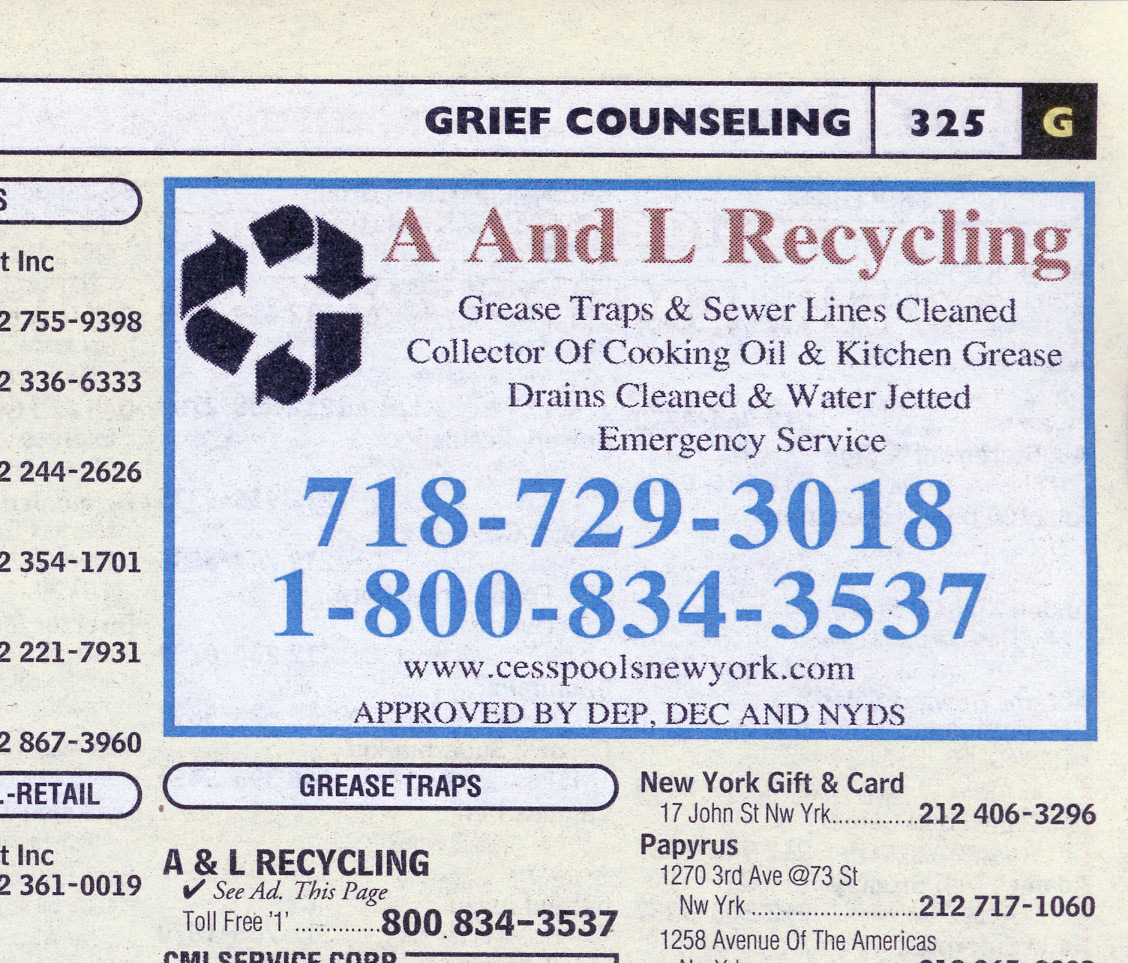 Original Yellow Pages ad