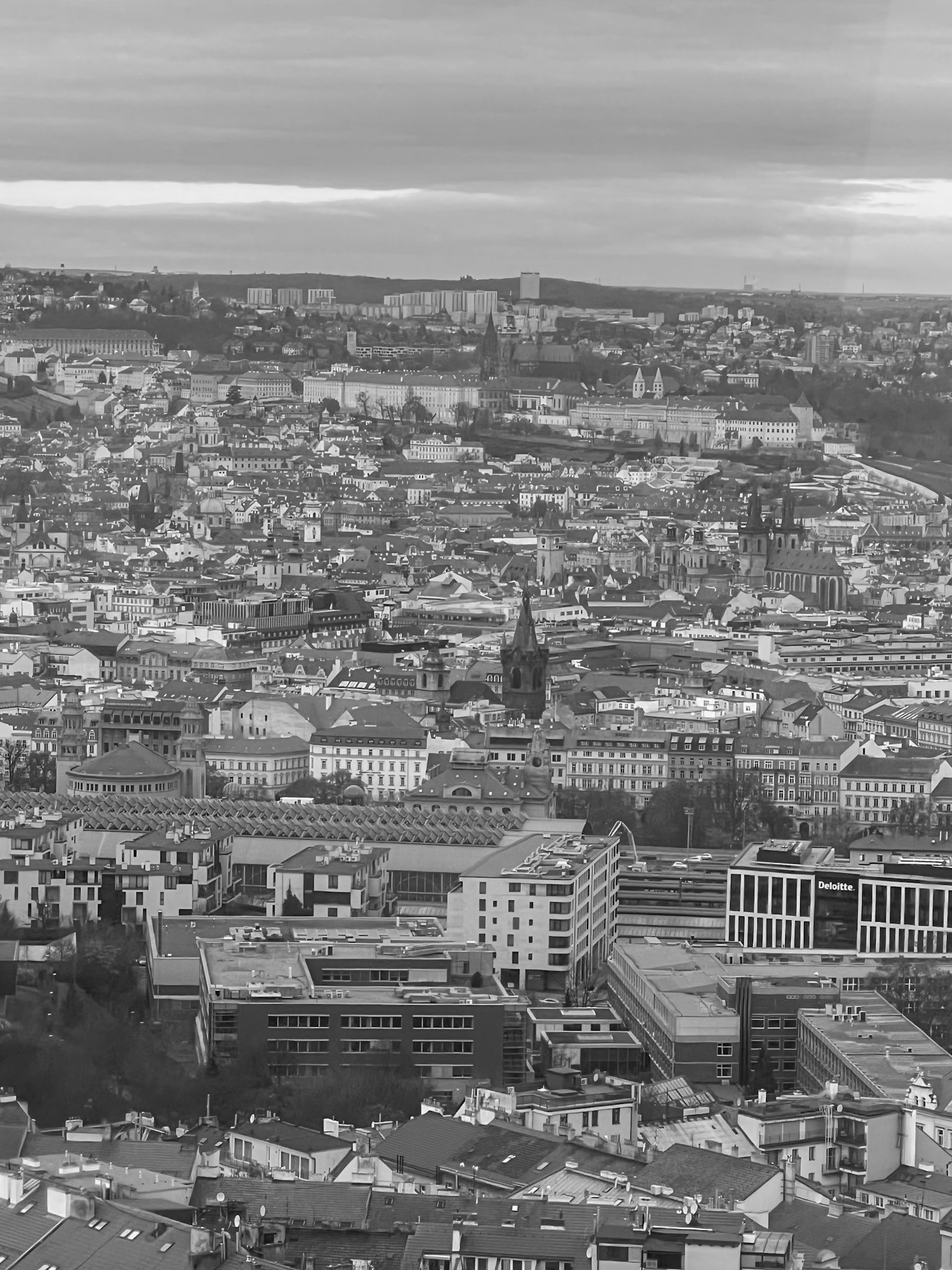 Blick vom Fernsehturm Prag