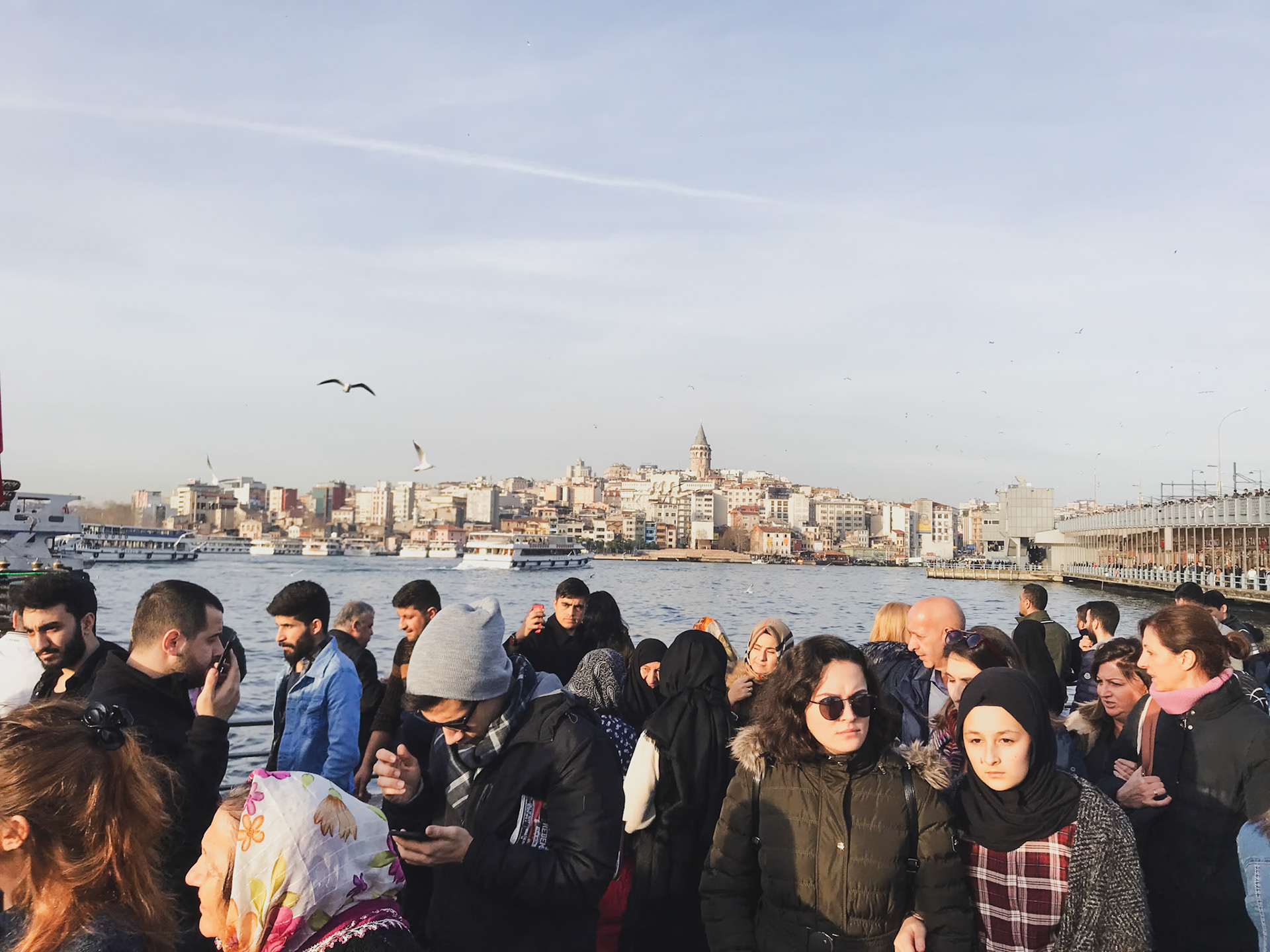 viel los am Bosporus
