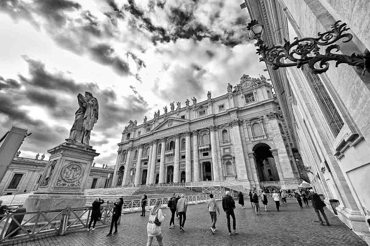 St. Peter's Basilica, Exterior - Rome, Italy