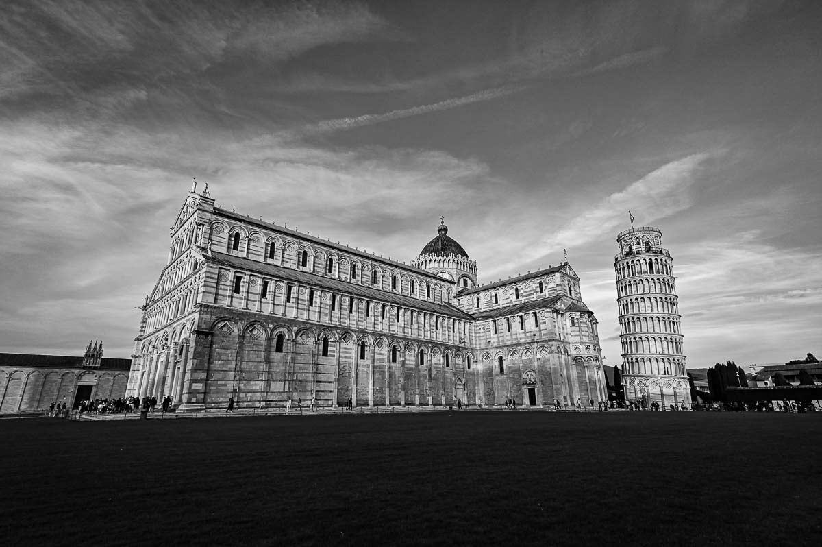 Cathedral and Campanile (Leaning Tower of Pisa) - Pisa, Italy