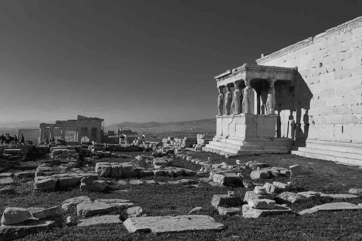 Caryatids of Erechtheion - Athens, Greece