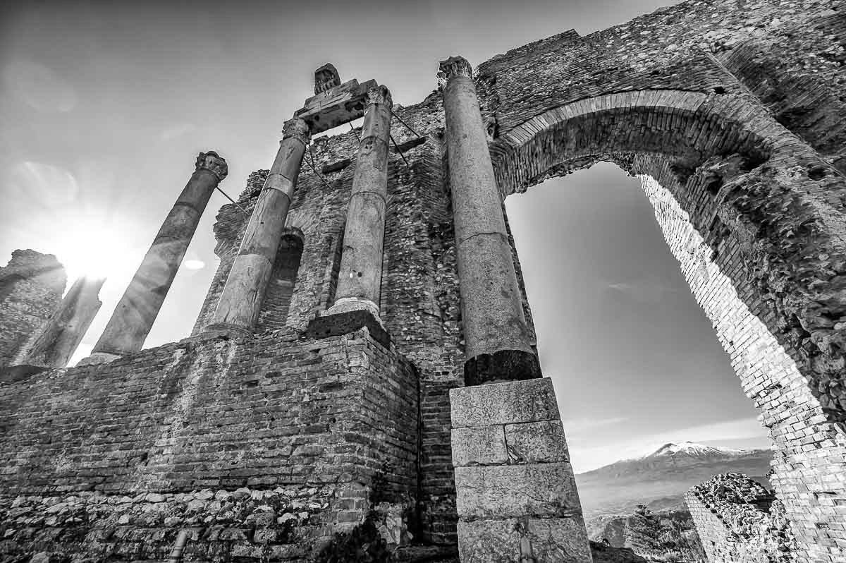 Greek Theatre of Taormina [floor level] - Taormina, Italy