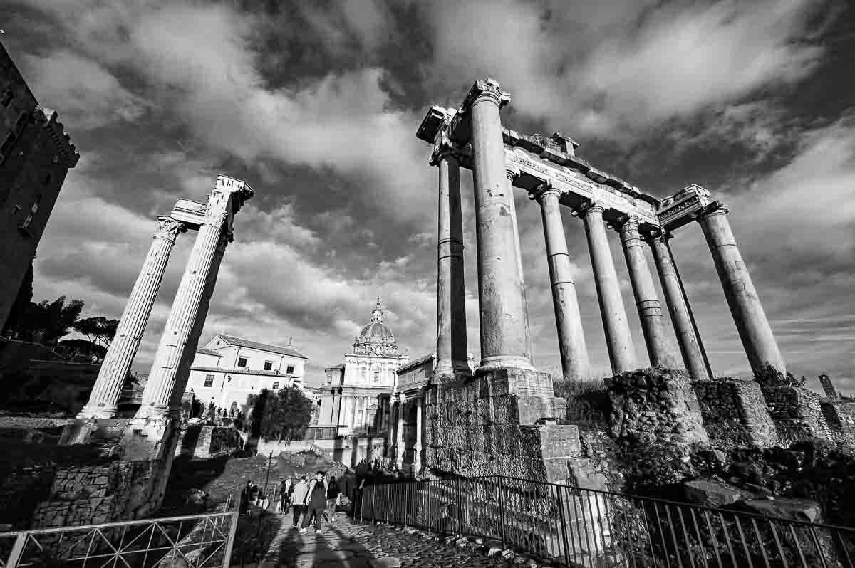 Temple of Saturn - Rome, Italy