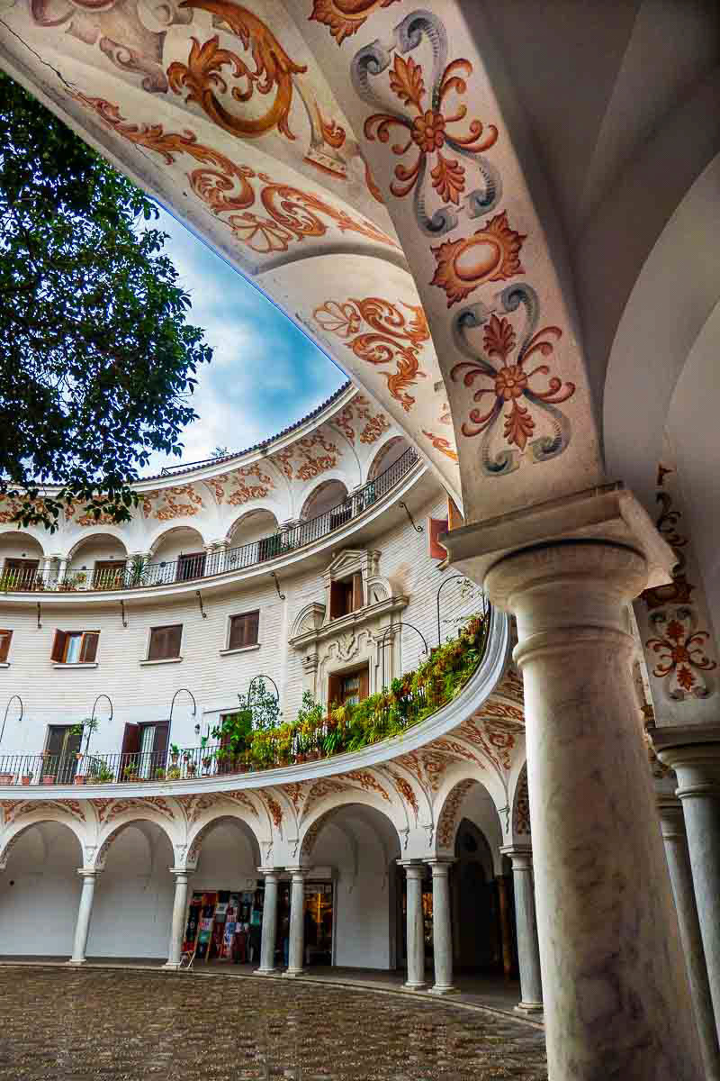 Plaza Del Cabildo - Seville, Spain
