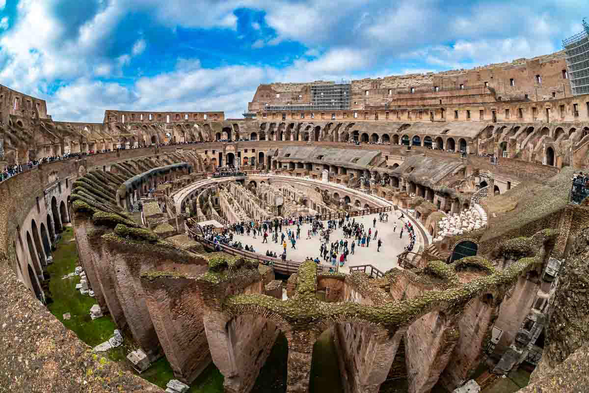 Colosseum, Interior - Rome, Italy