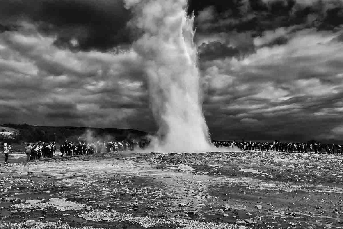 Strokkur Geyser - Haukadalur Valley, Iceland