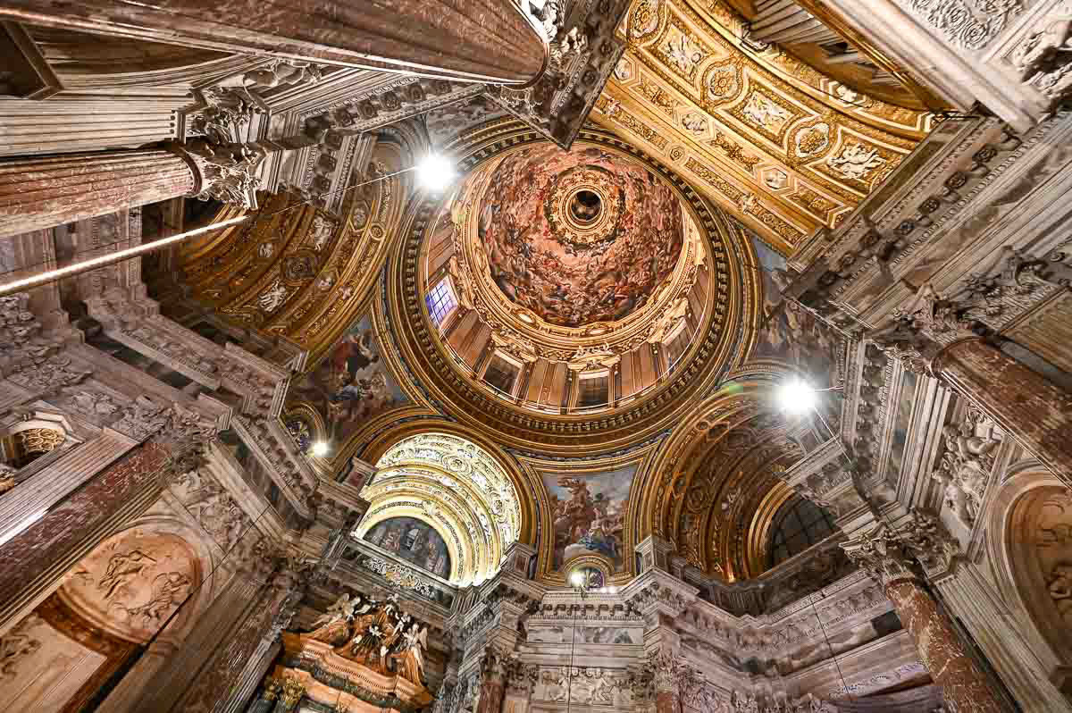 Sant' Agnese in Agone Church, Interior - Piazza Navona, Rome