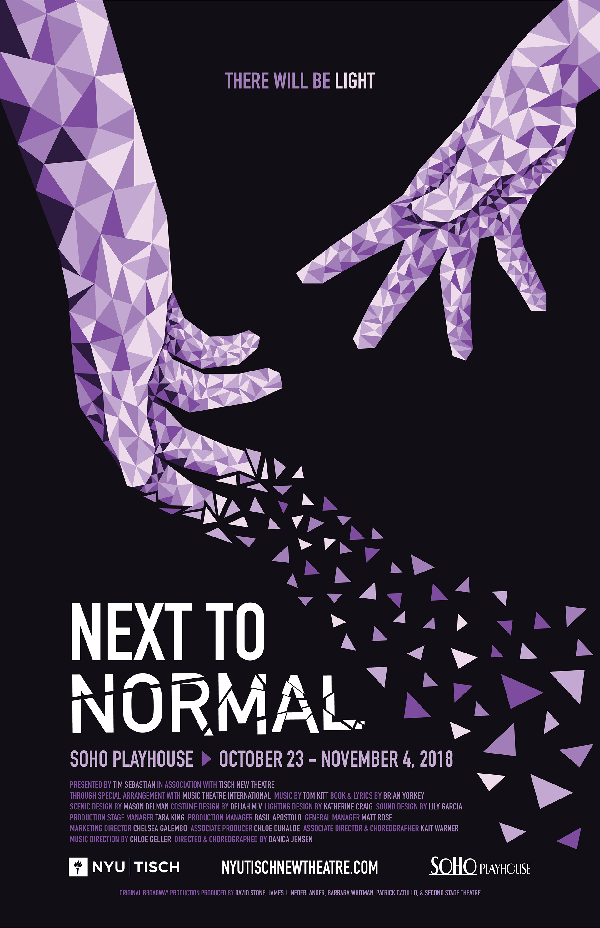 Next to Normal main production art