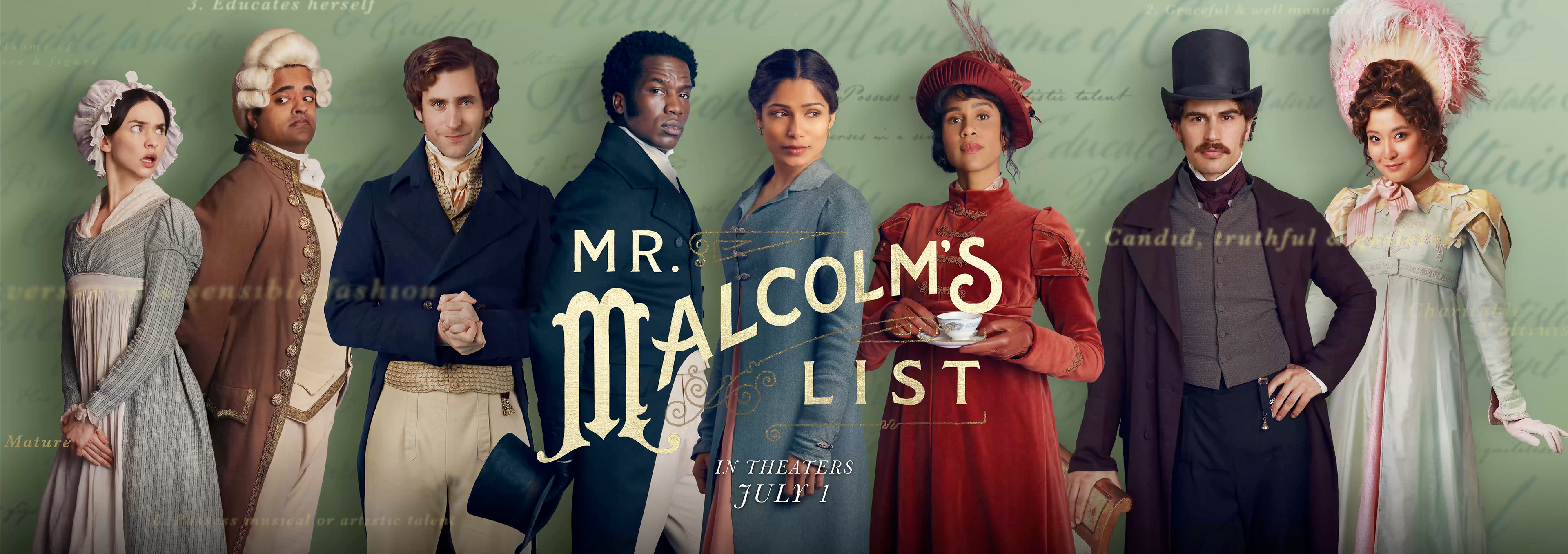 Mr. Malcolm's List (2022) AMC Americana video board (see animation on Bleecker page)