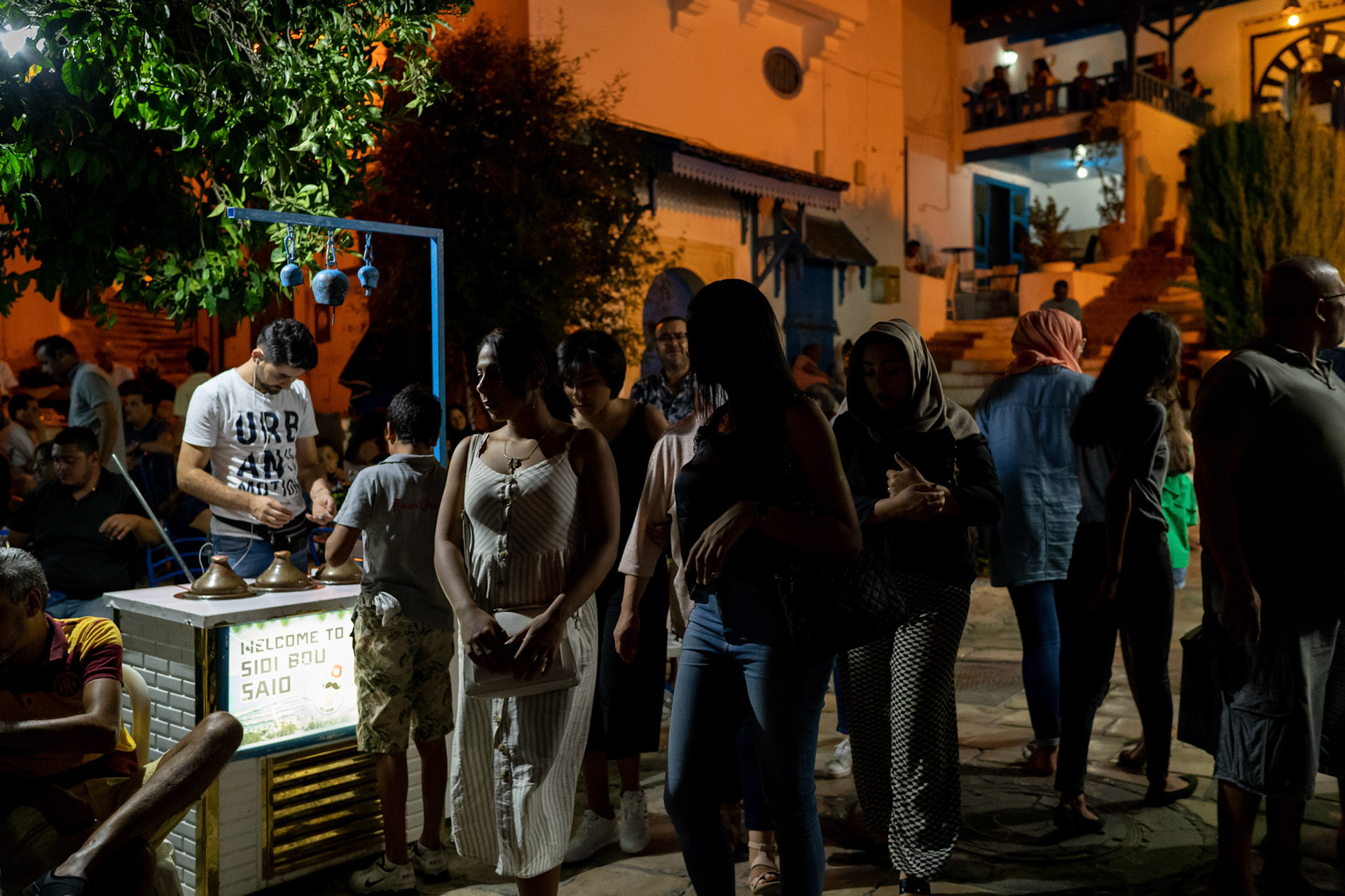 Un soir à Sidi Bou Said
