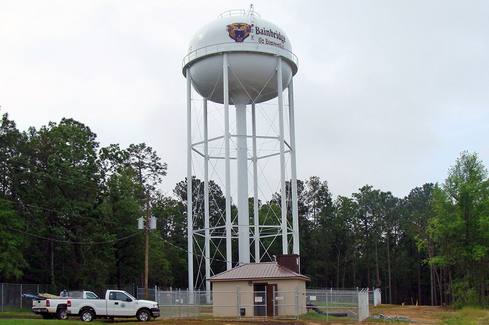Bainbridge High School Water Tank Completion