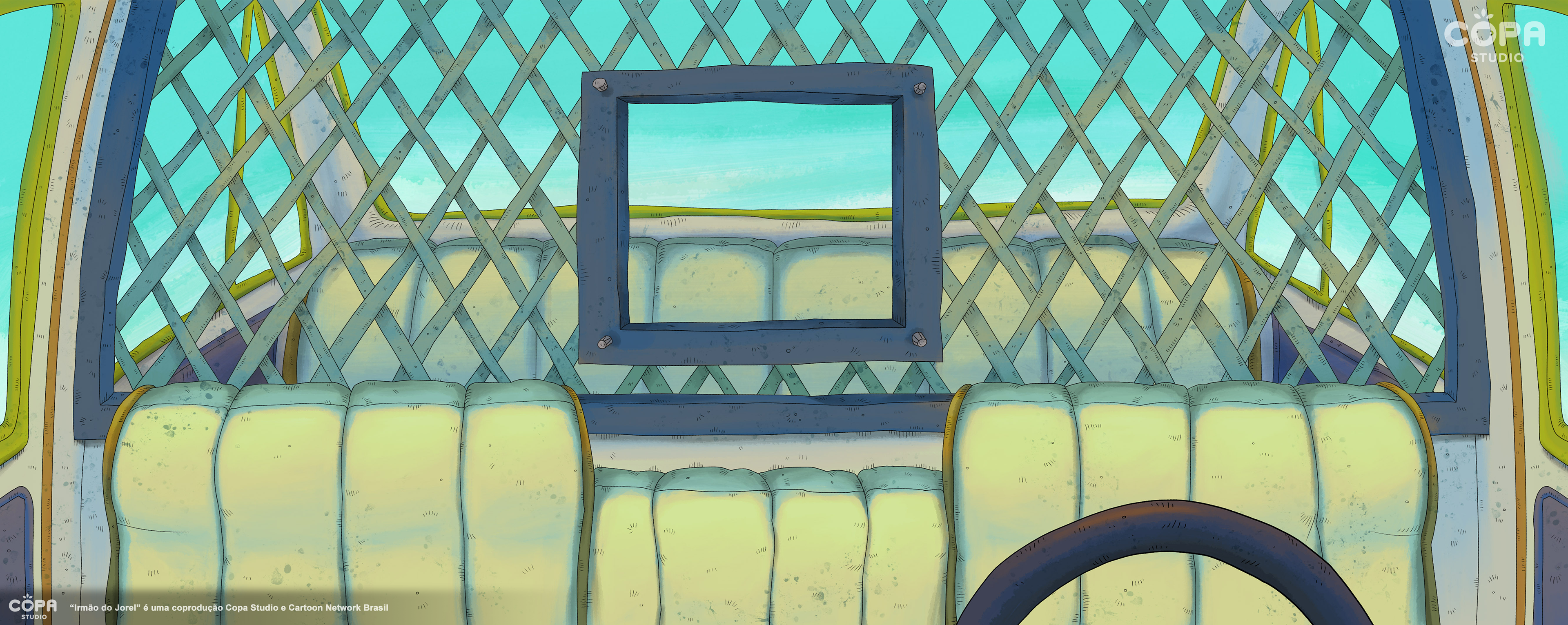 Layout, lineart and colour