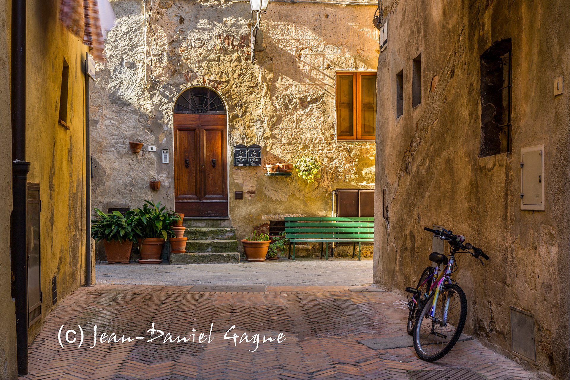 Petite rue de Pienza