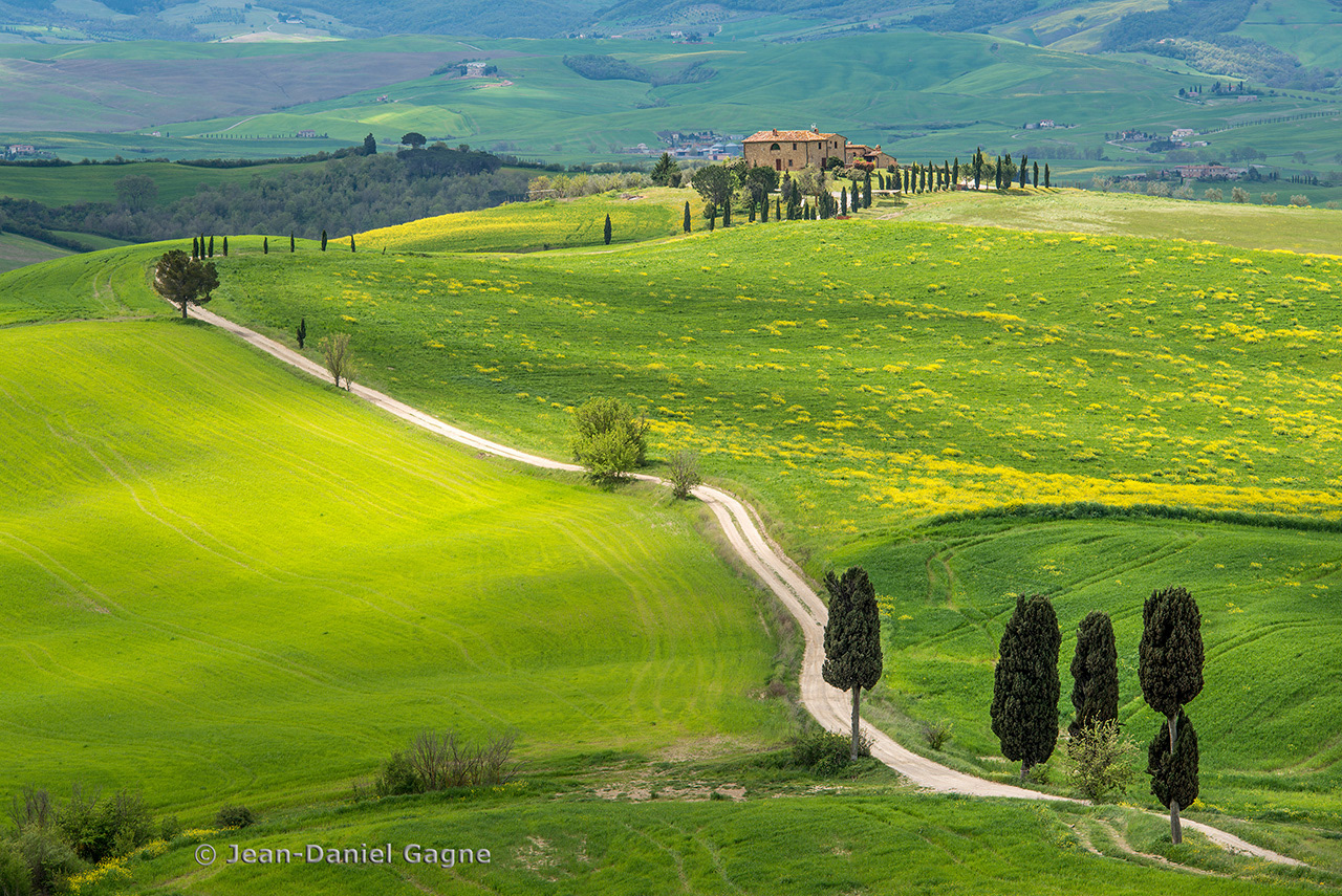 La route vers la maison de Maximus
