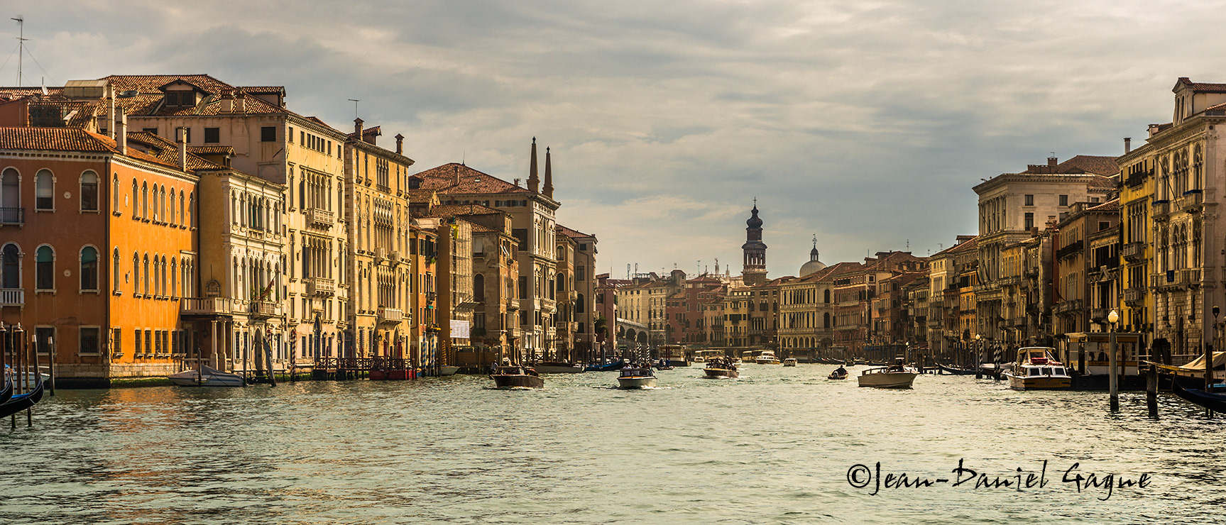 Grand canal près de la Plaza San Marco, Venezia
