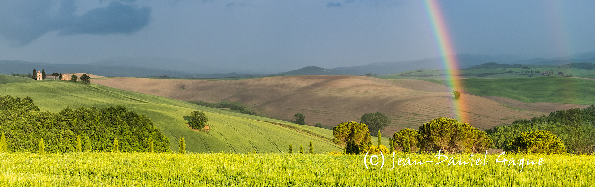 Vallée d'Orcia Après la pluie
